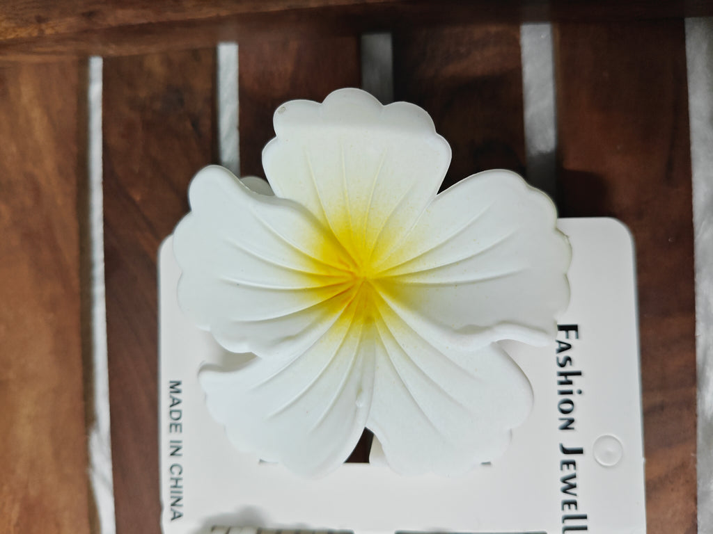 Hibiscus Matte 3 Piece Hair clip