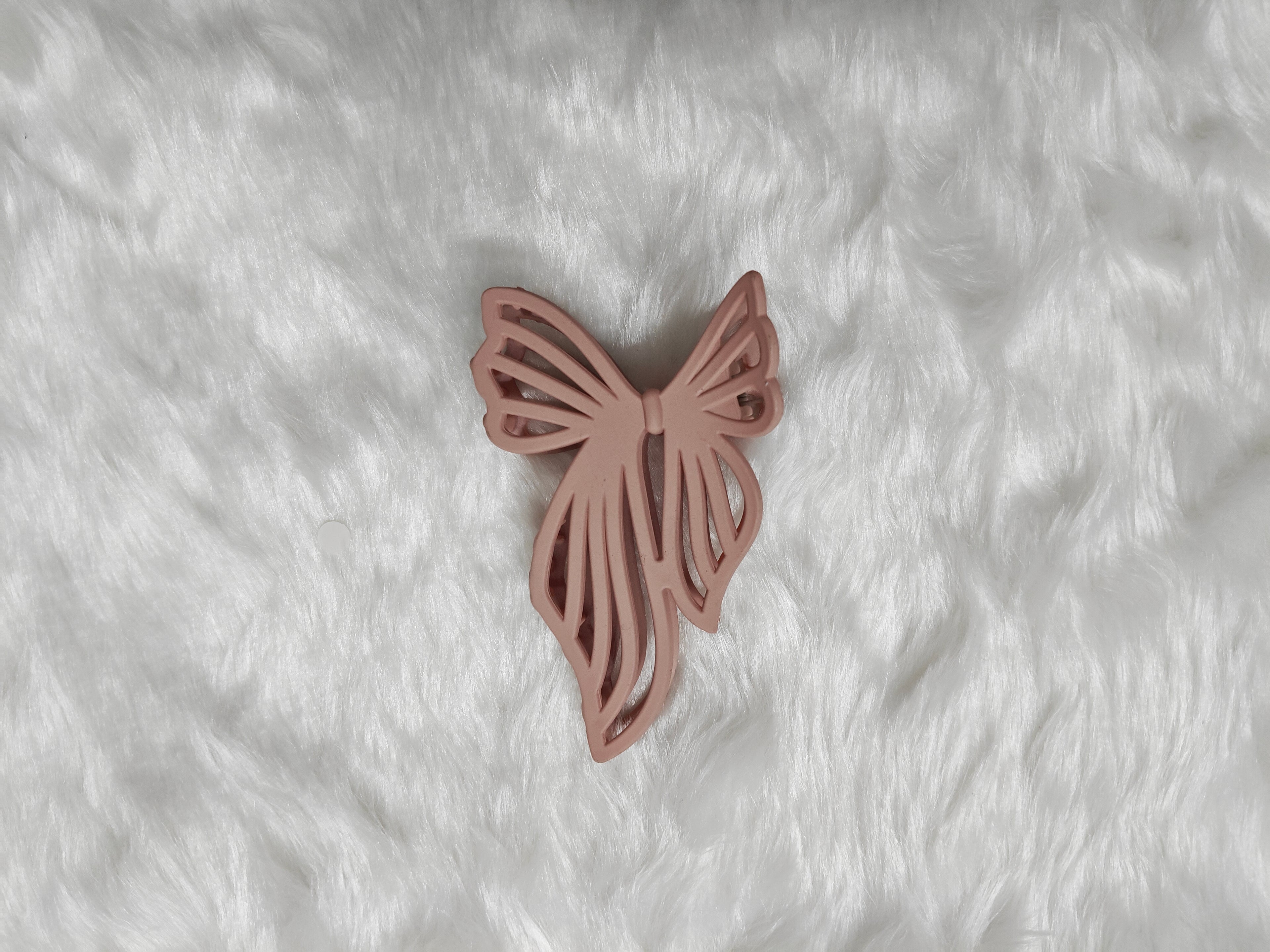 Big Bow Matte Butterfly Hair Clip
