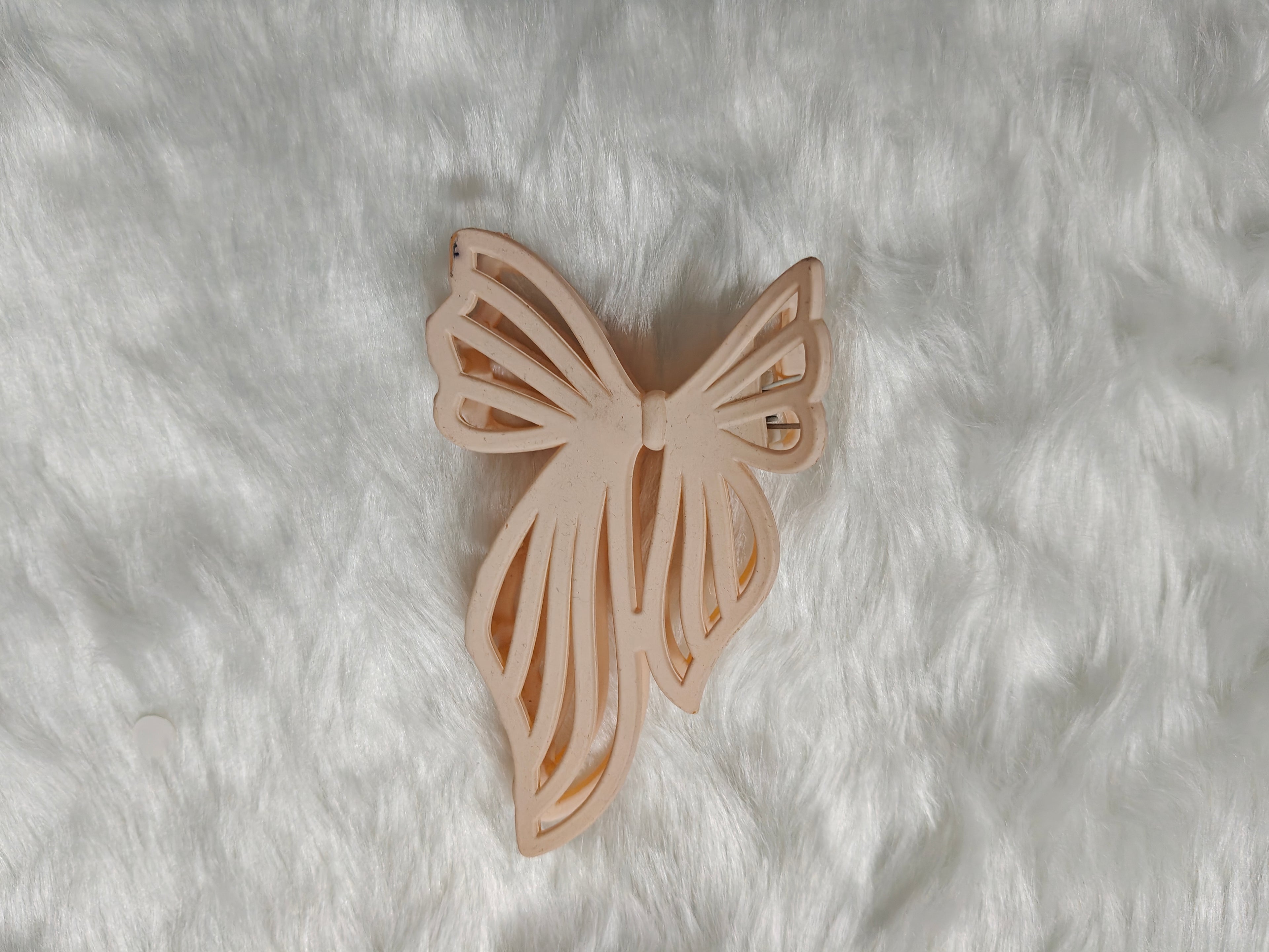 Big Bow Matte Butterfly Hair Clip