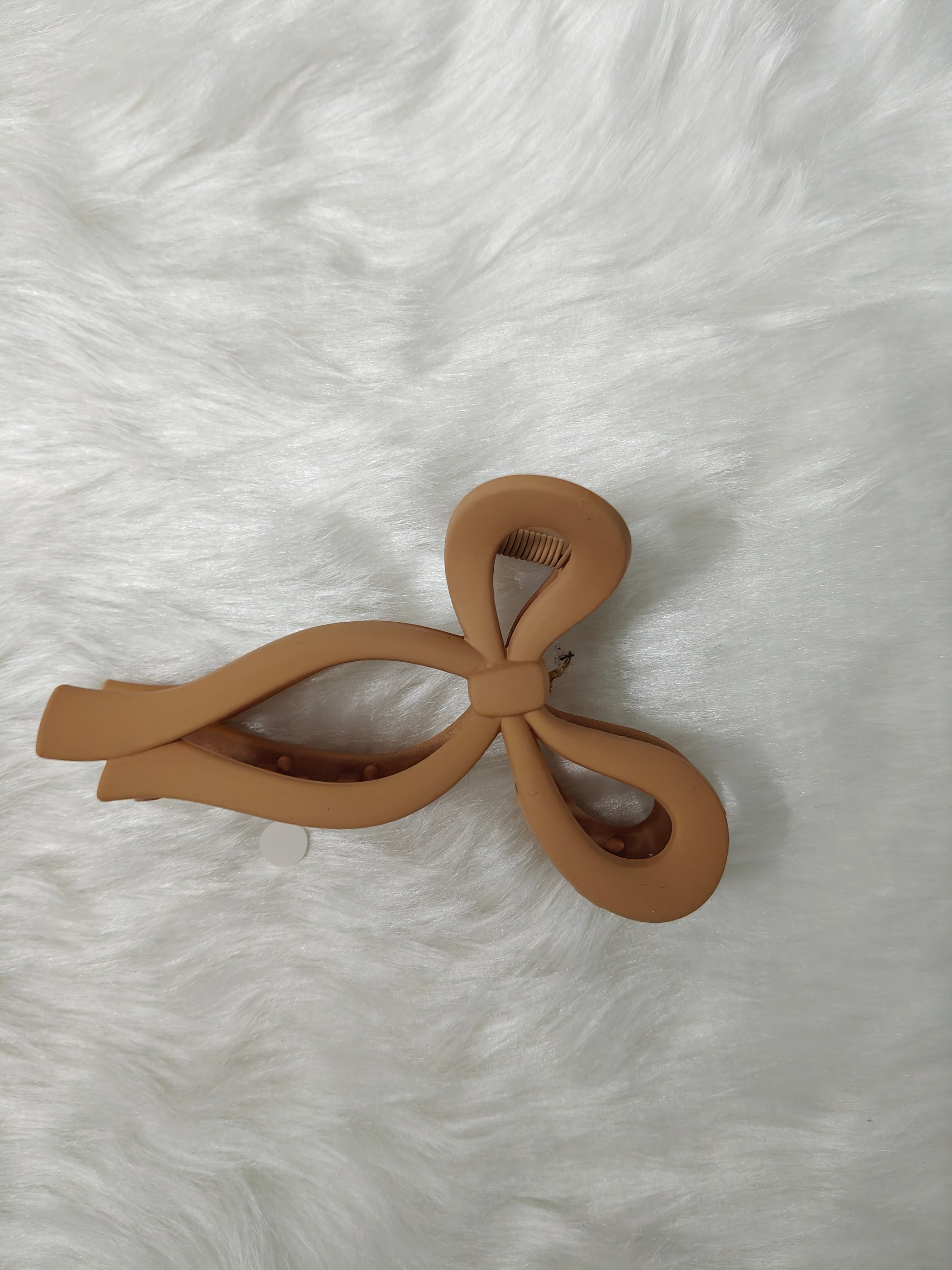 Big Ribbon Matte Hair clip