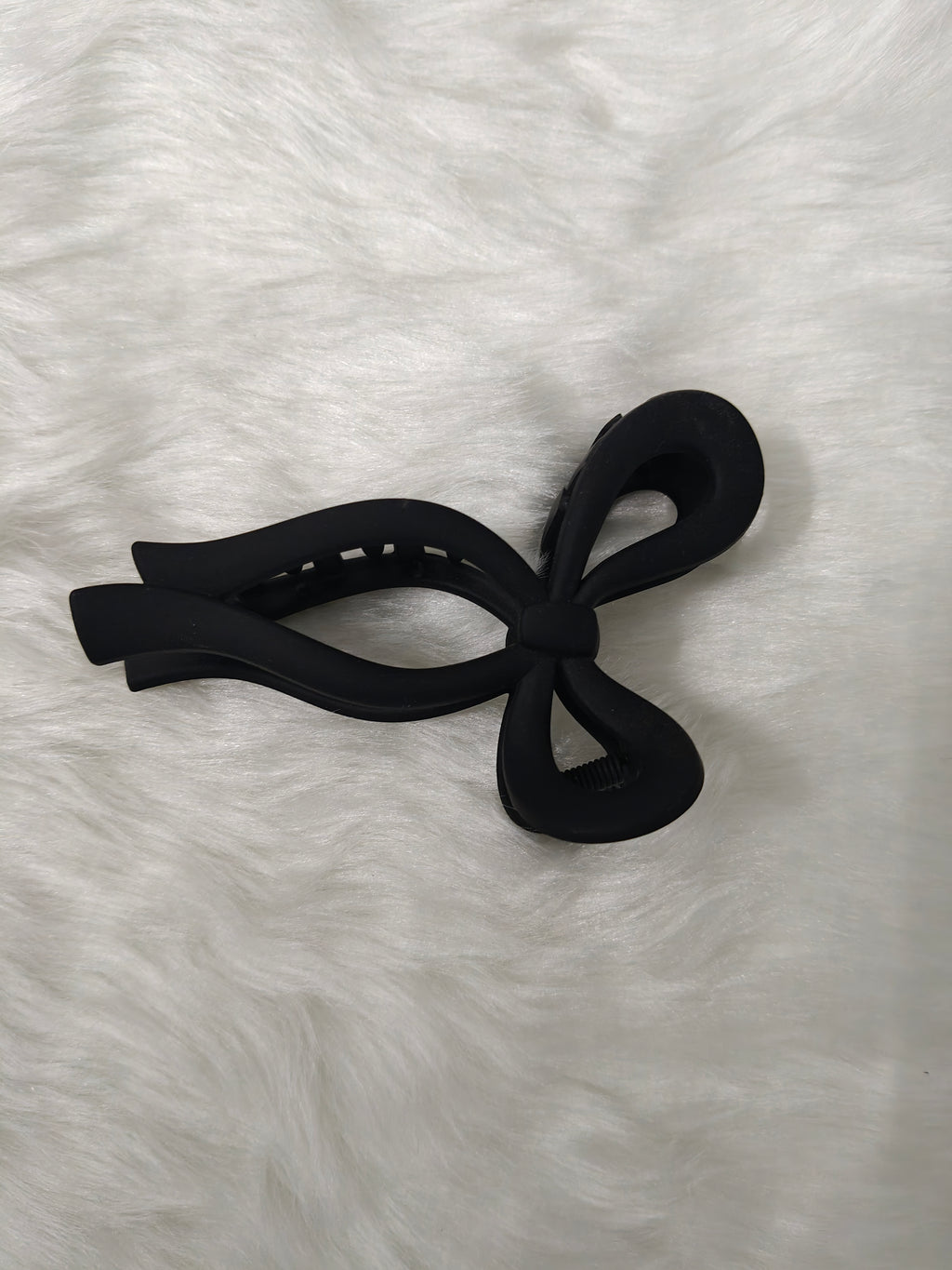 Big Ribbon Matte Hair clip