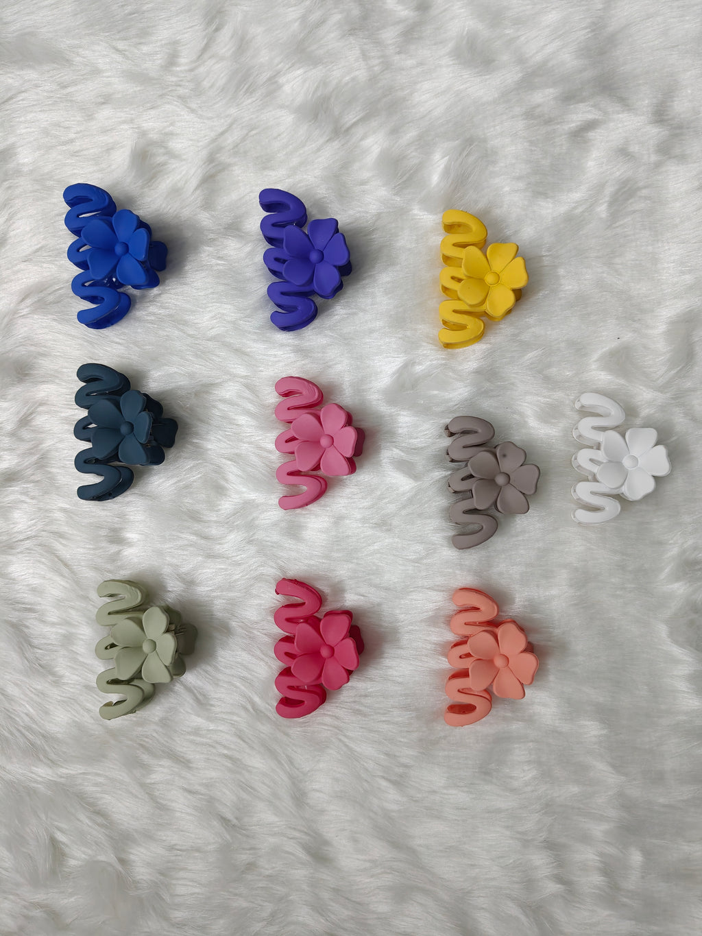 Zigzag Flower Hair Clip