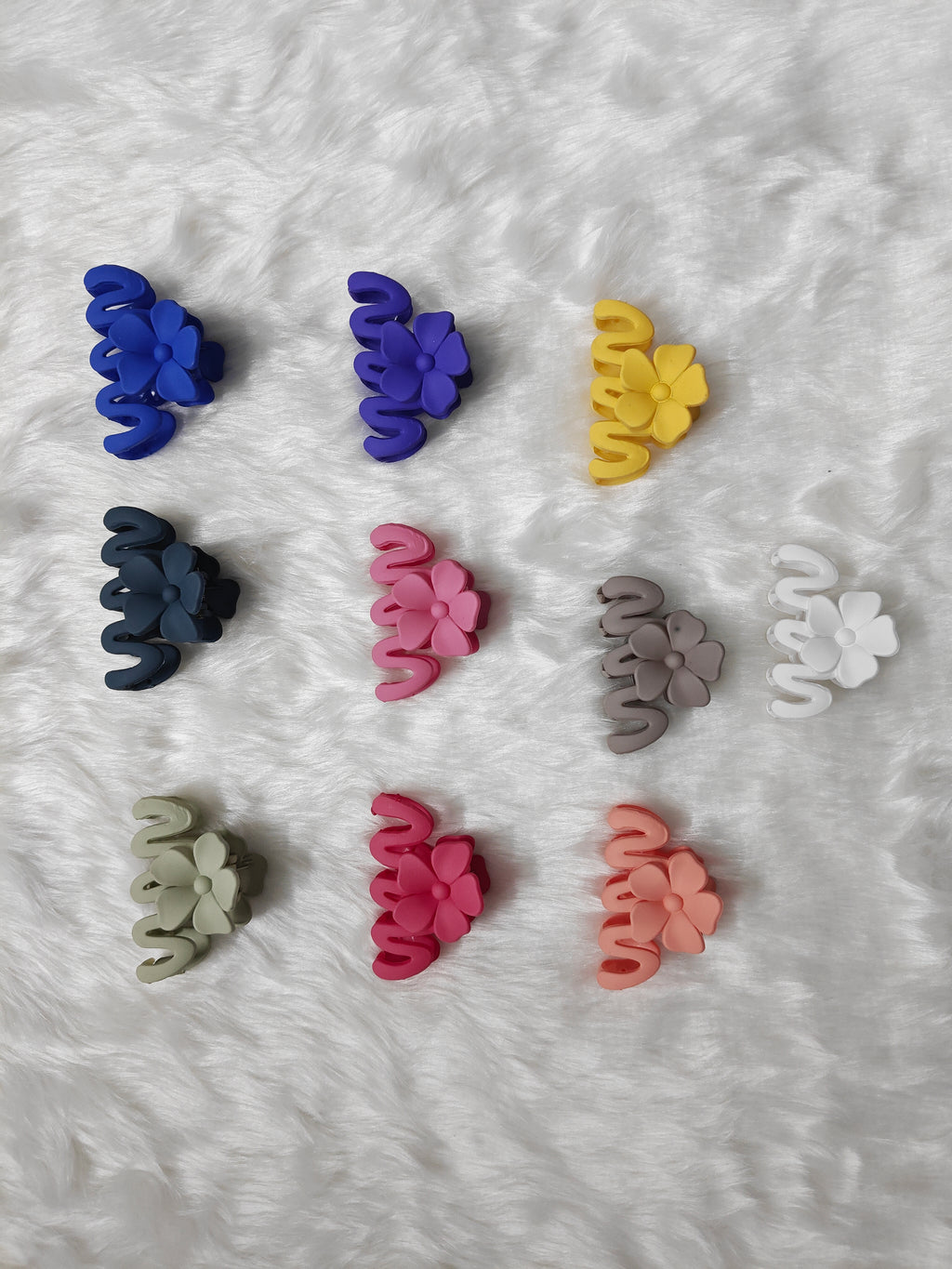 Zigzag Flower Hair Clip