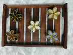 Matte Gold Finish Floral Hair Clip