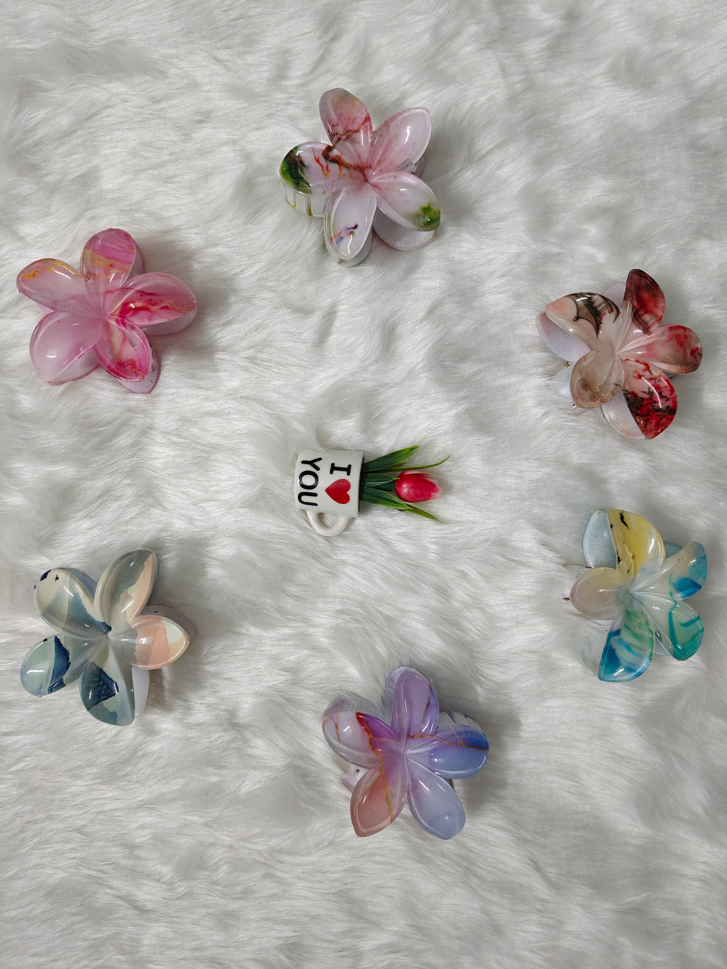 Marble Florel Claw