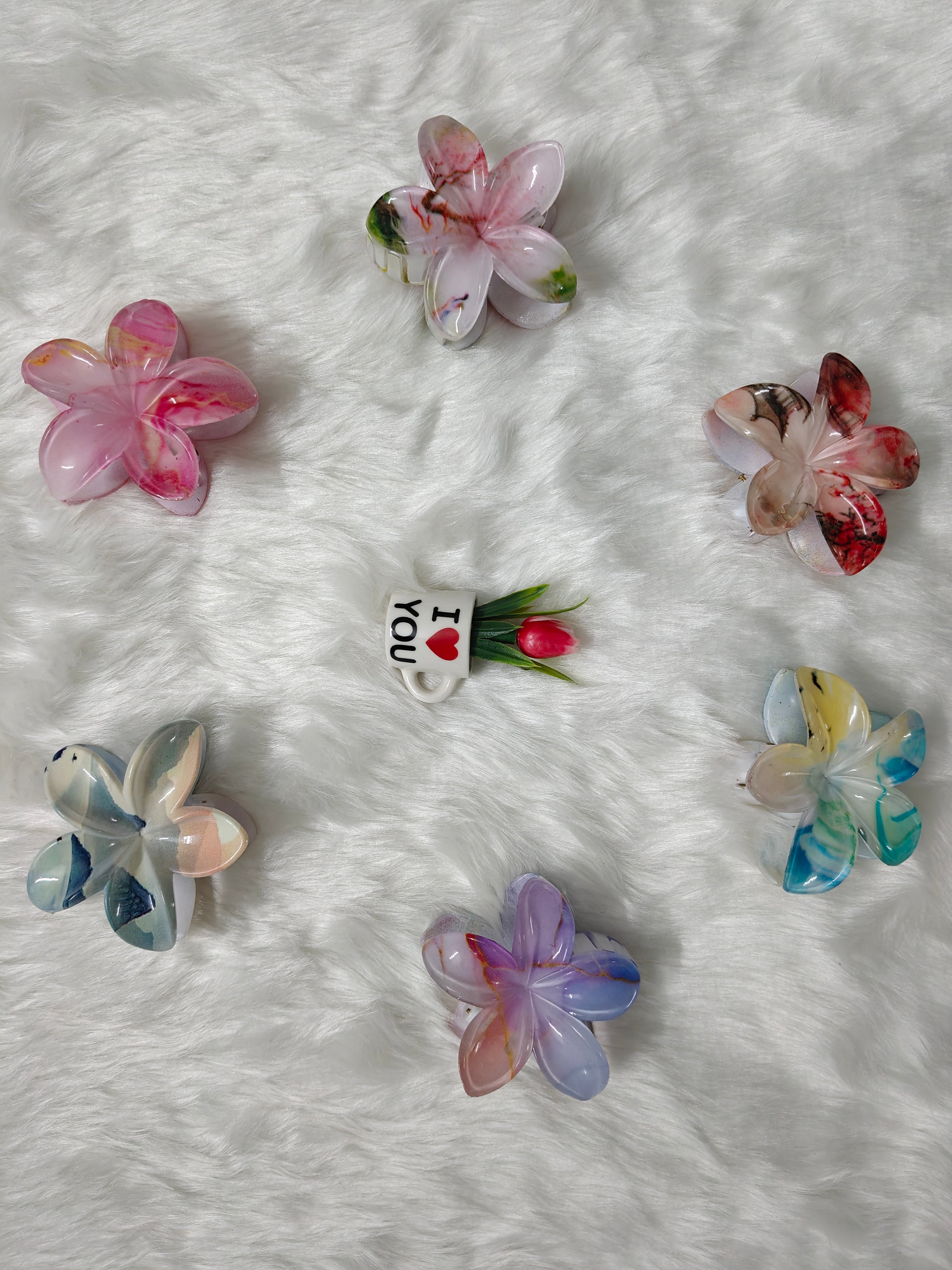 Marble Florel Claw