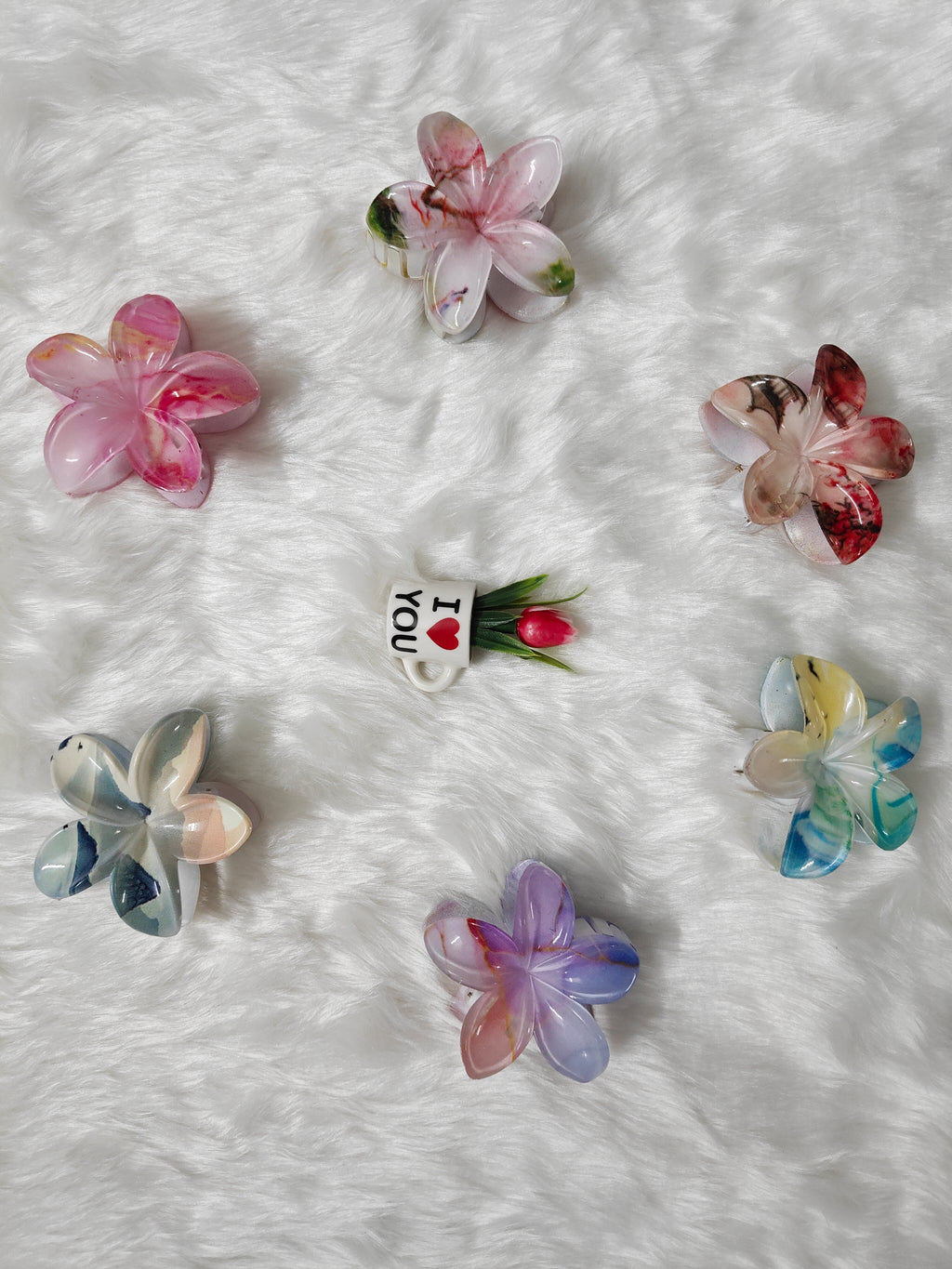 Marble Florel Claw