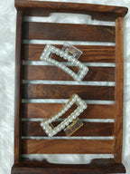 Rectangle Pearl Clip