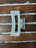 Rectangle Pearl Clip