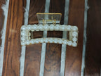 Rectangle Pearl Clip