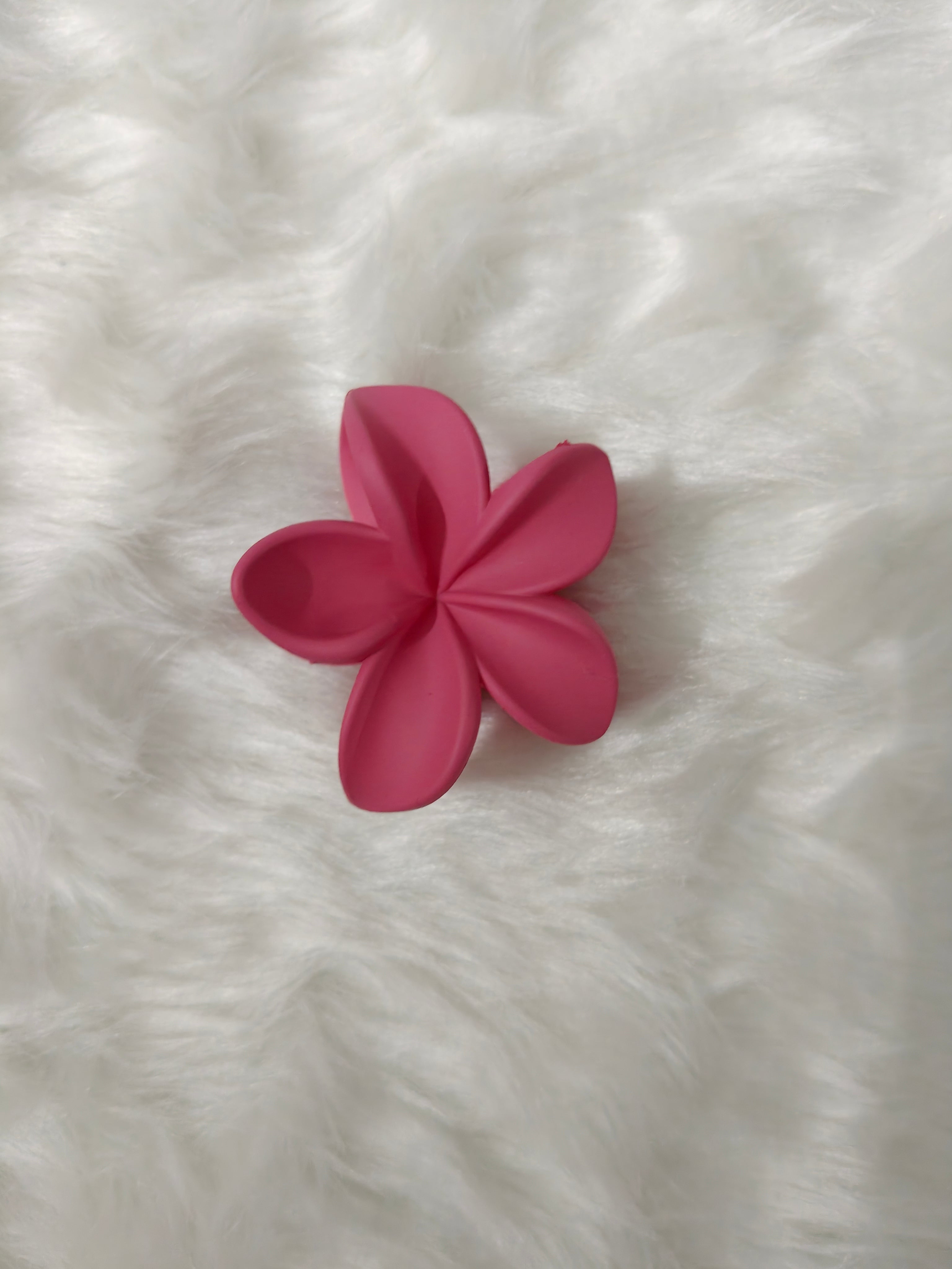Matte Flower Clip
