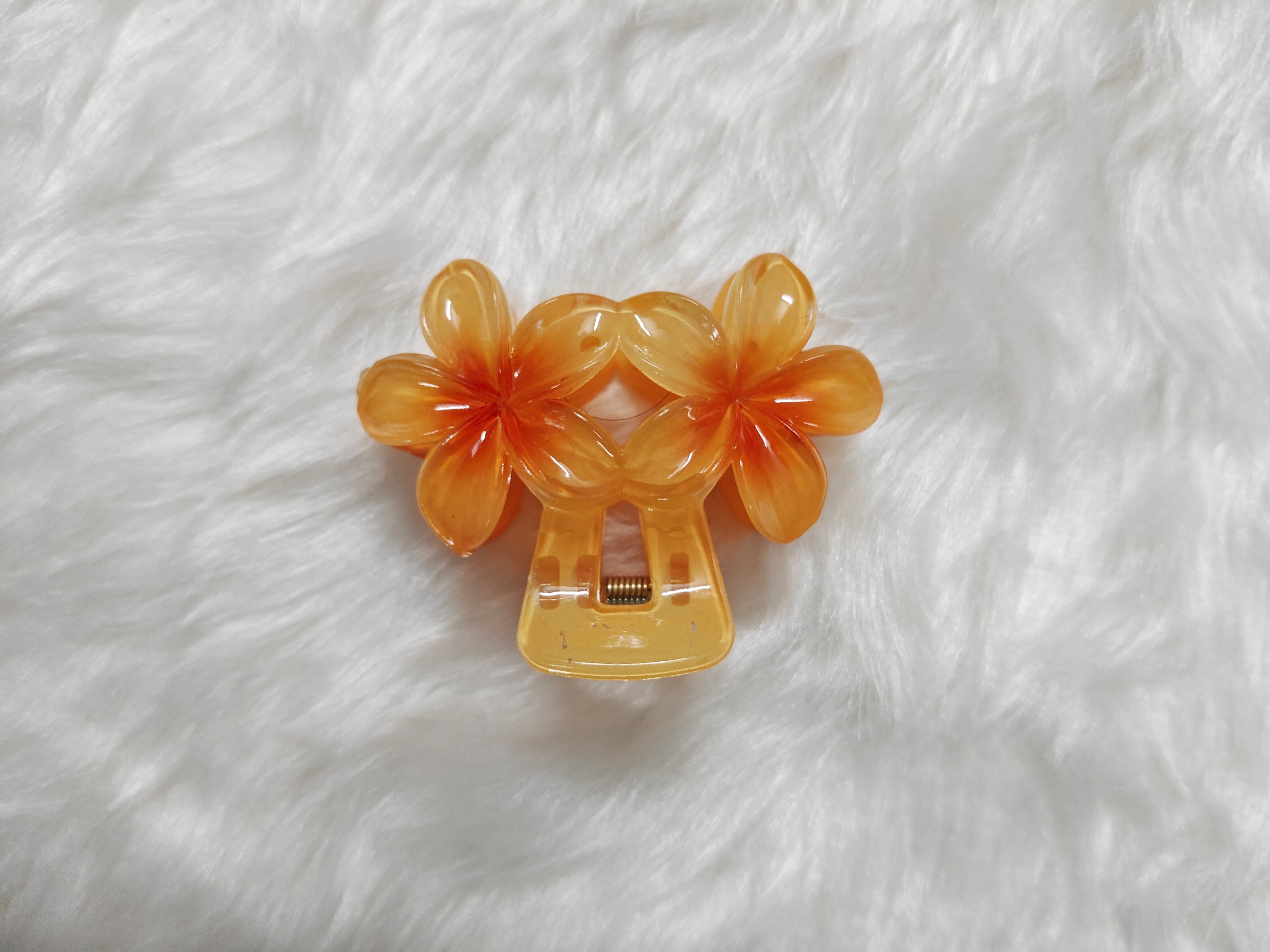 Double Flower Claw clip