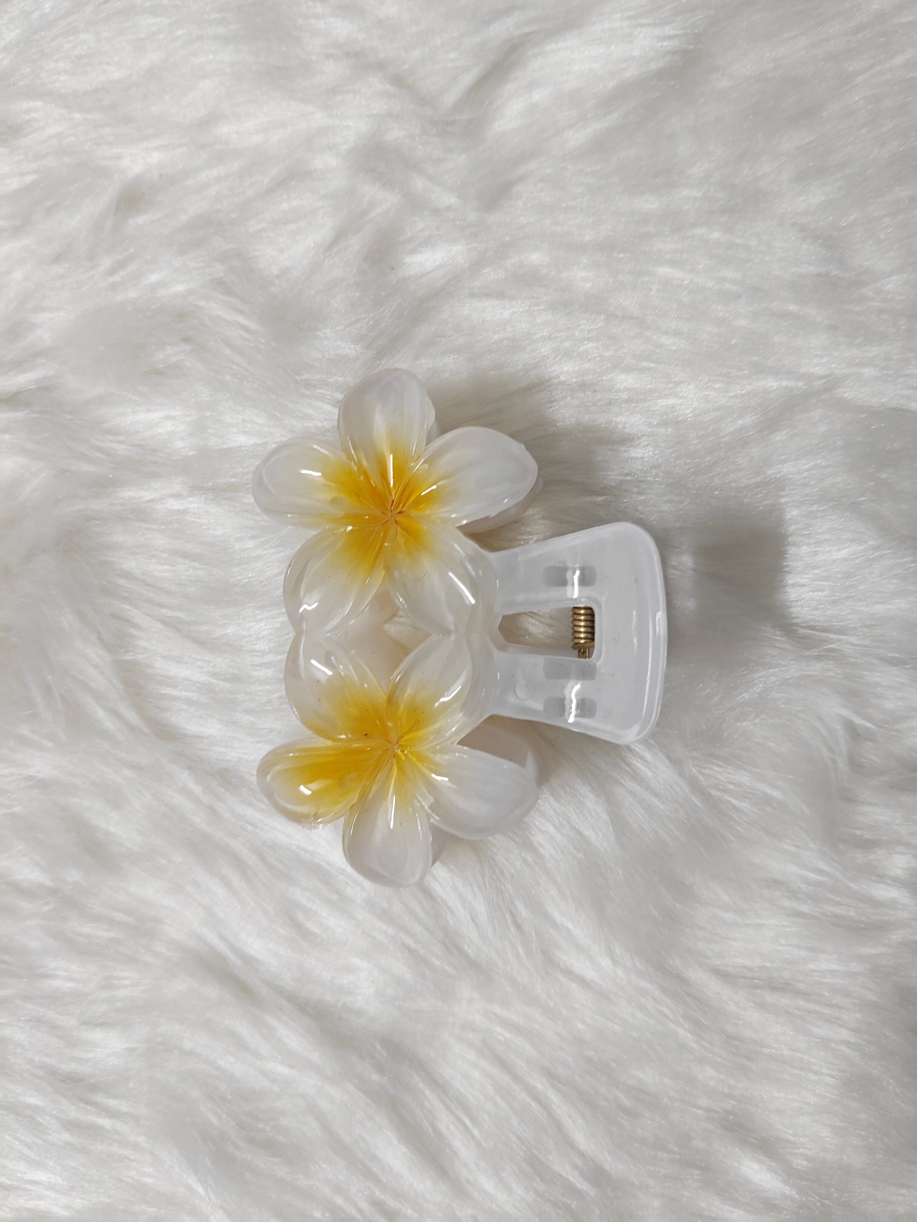Double Flower Claw clip