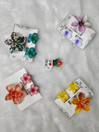 Marble 3 piece Hair clip