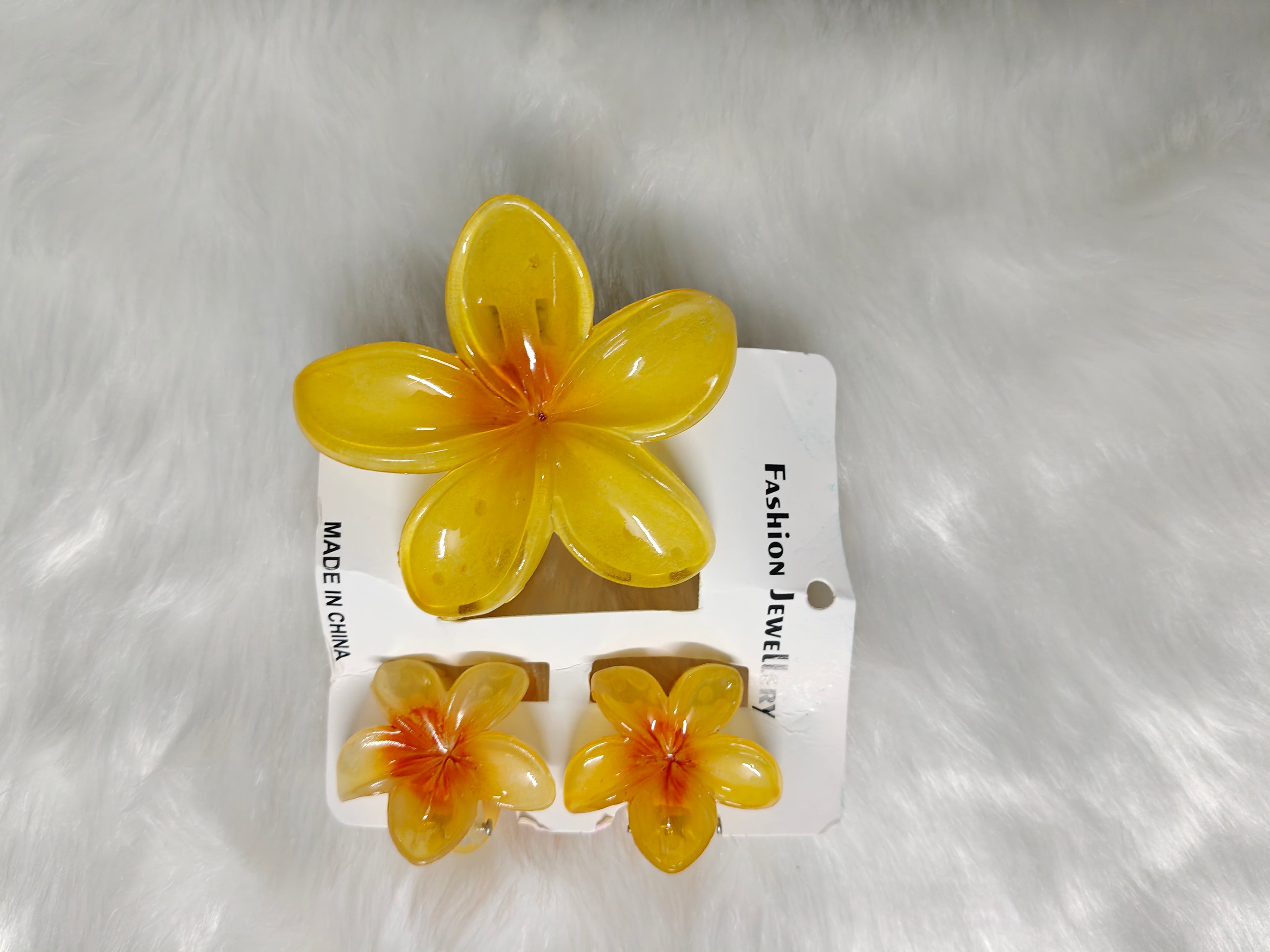 Colourful 3 Piece set Hair Clips