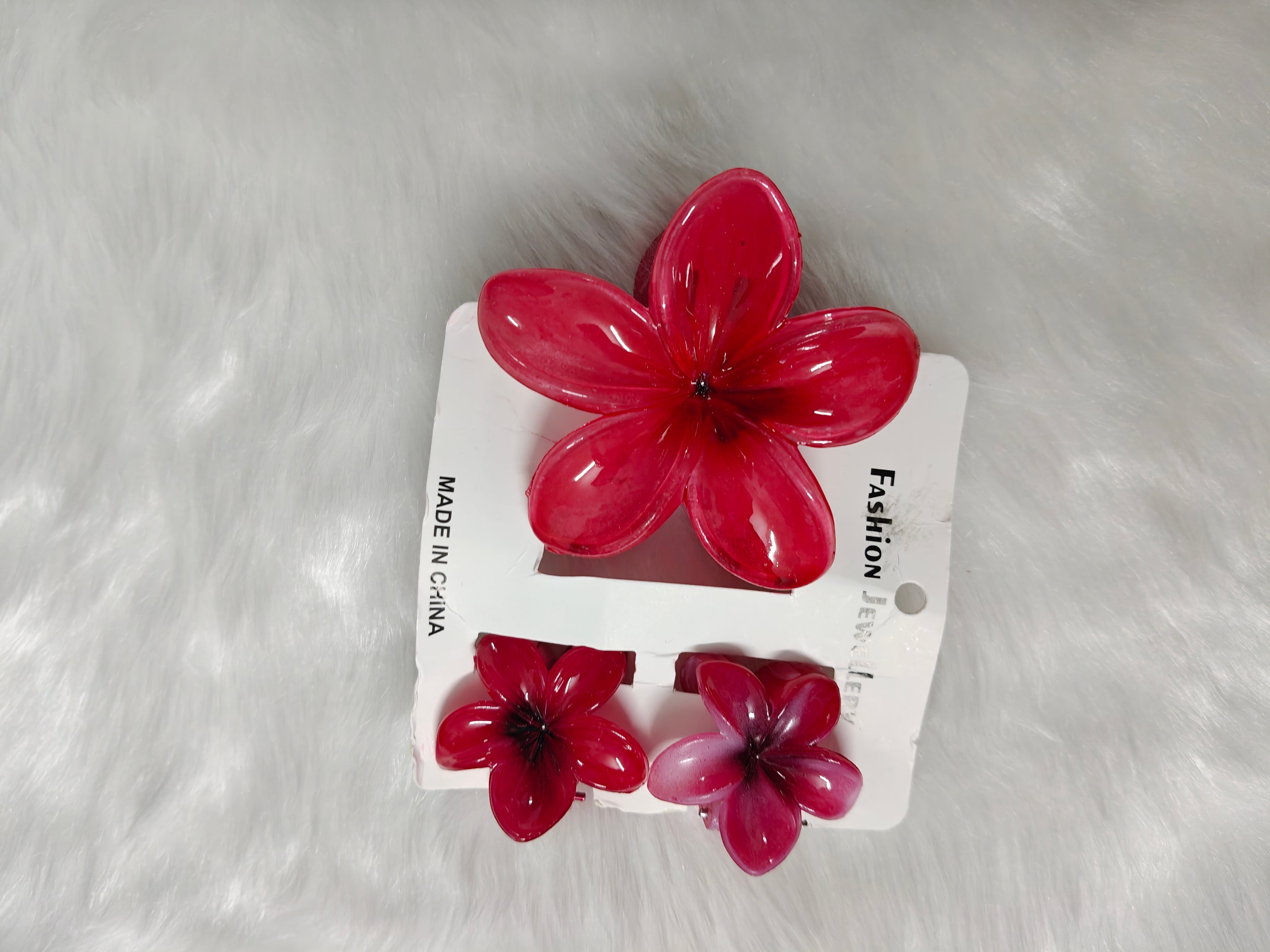 Colourful 3 Piece set Hair Clips
