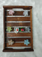 Holographic Flower Clips