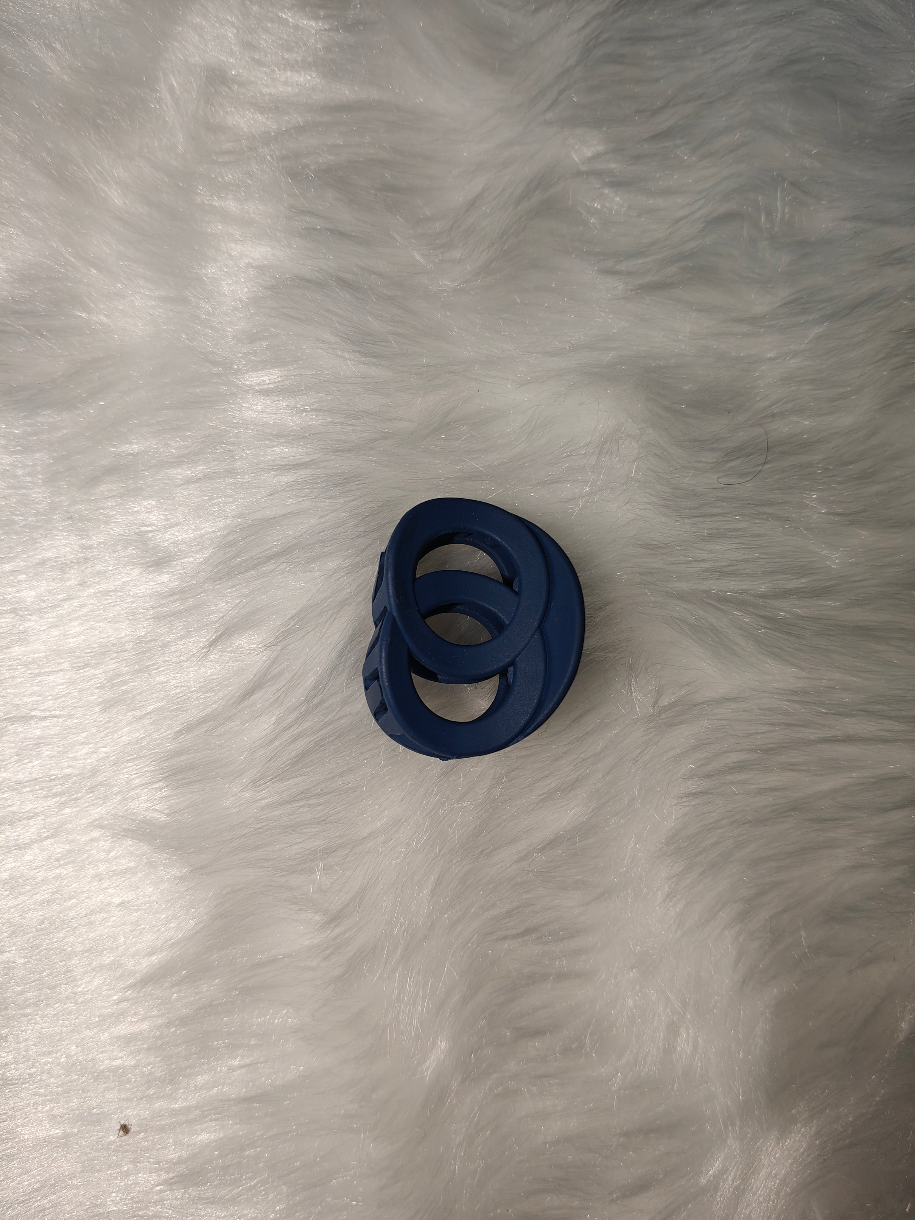 Double Circle Matte Clip