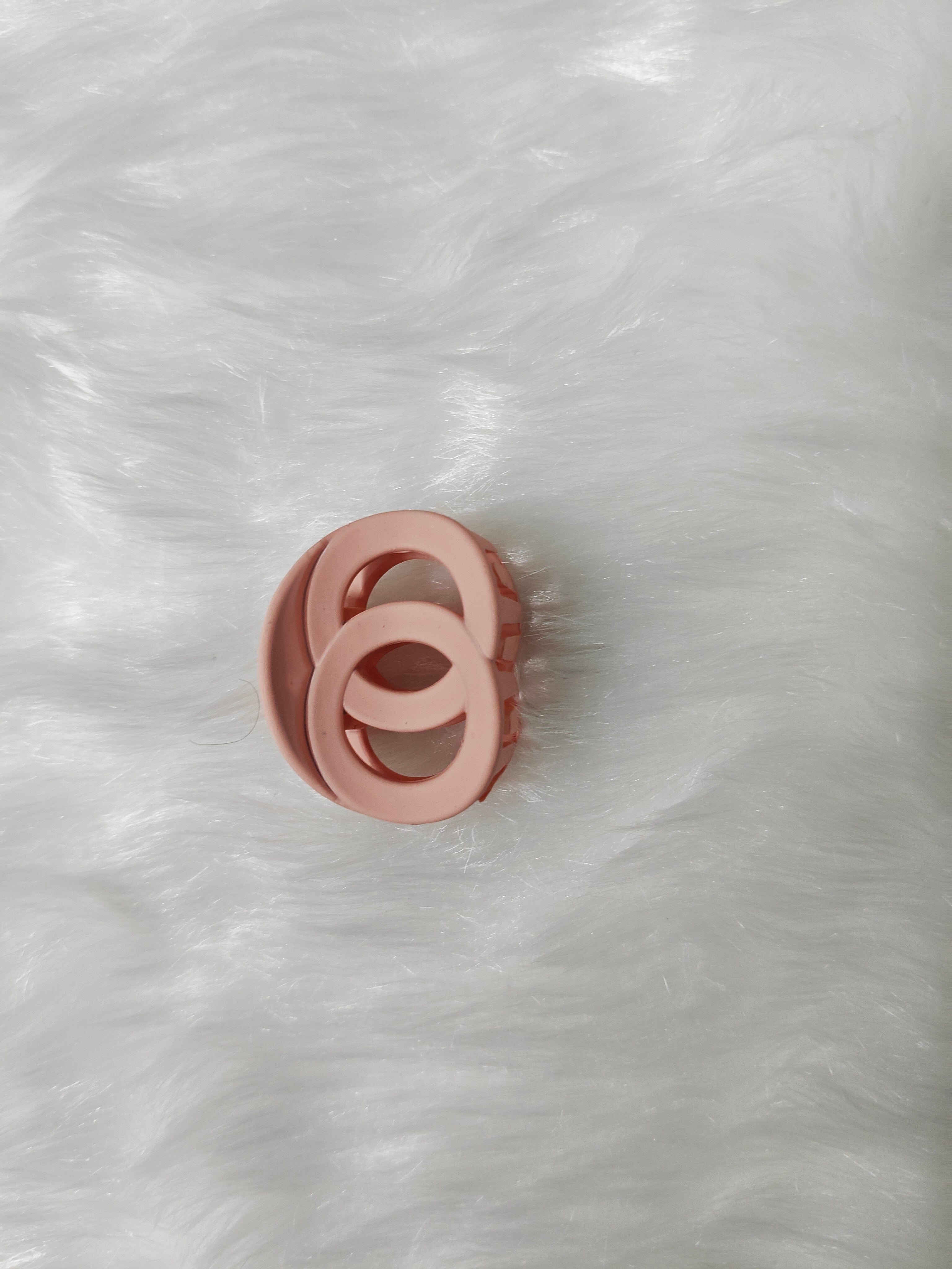 Double Circle Matte Clip