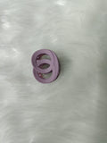 Double Circle Matte Clip