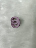 Double Circle Matte Clip