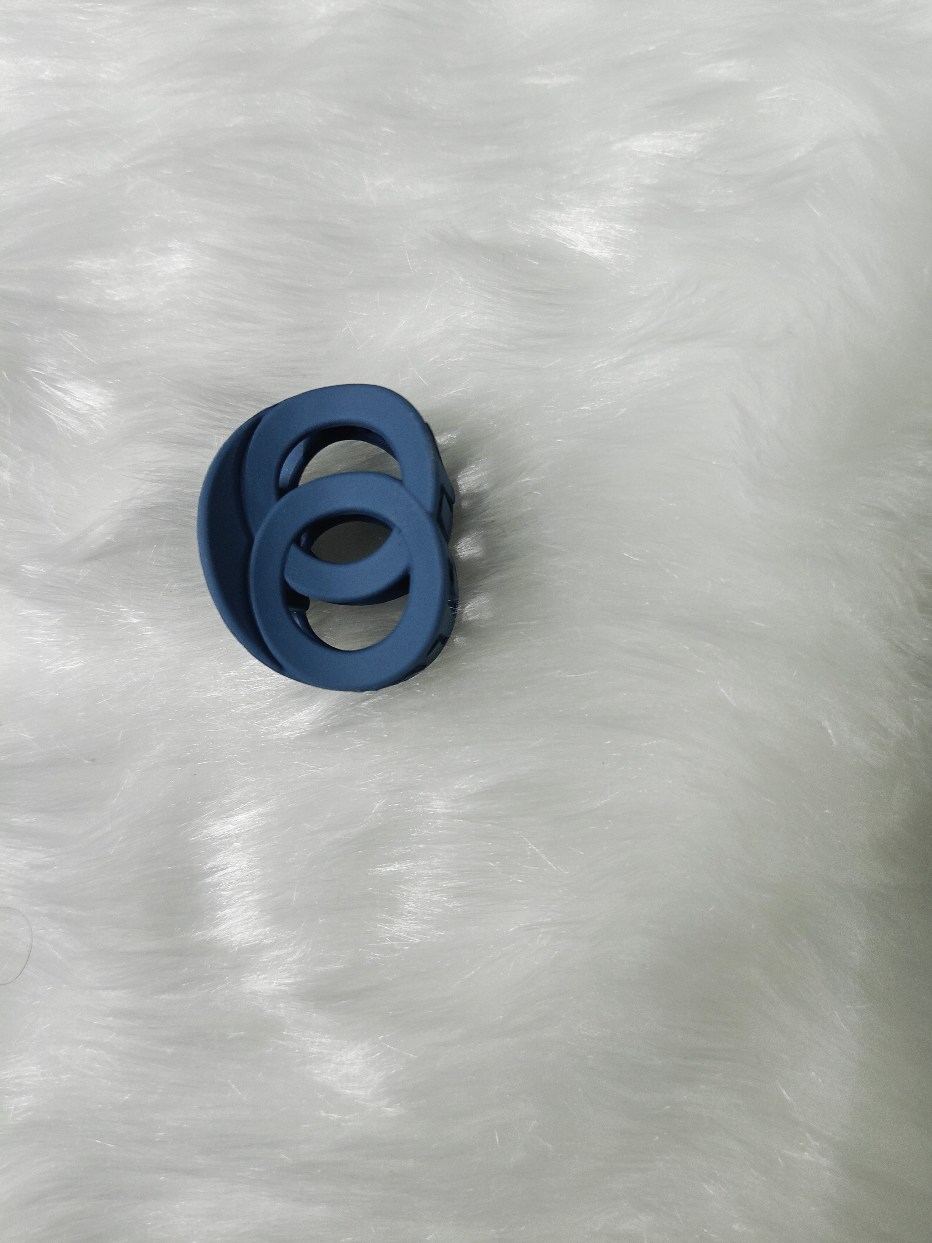 Double Circle Matte Clip