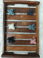 Small Matte Butterfly Hair Clip