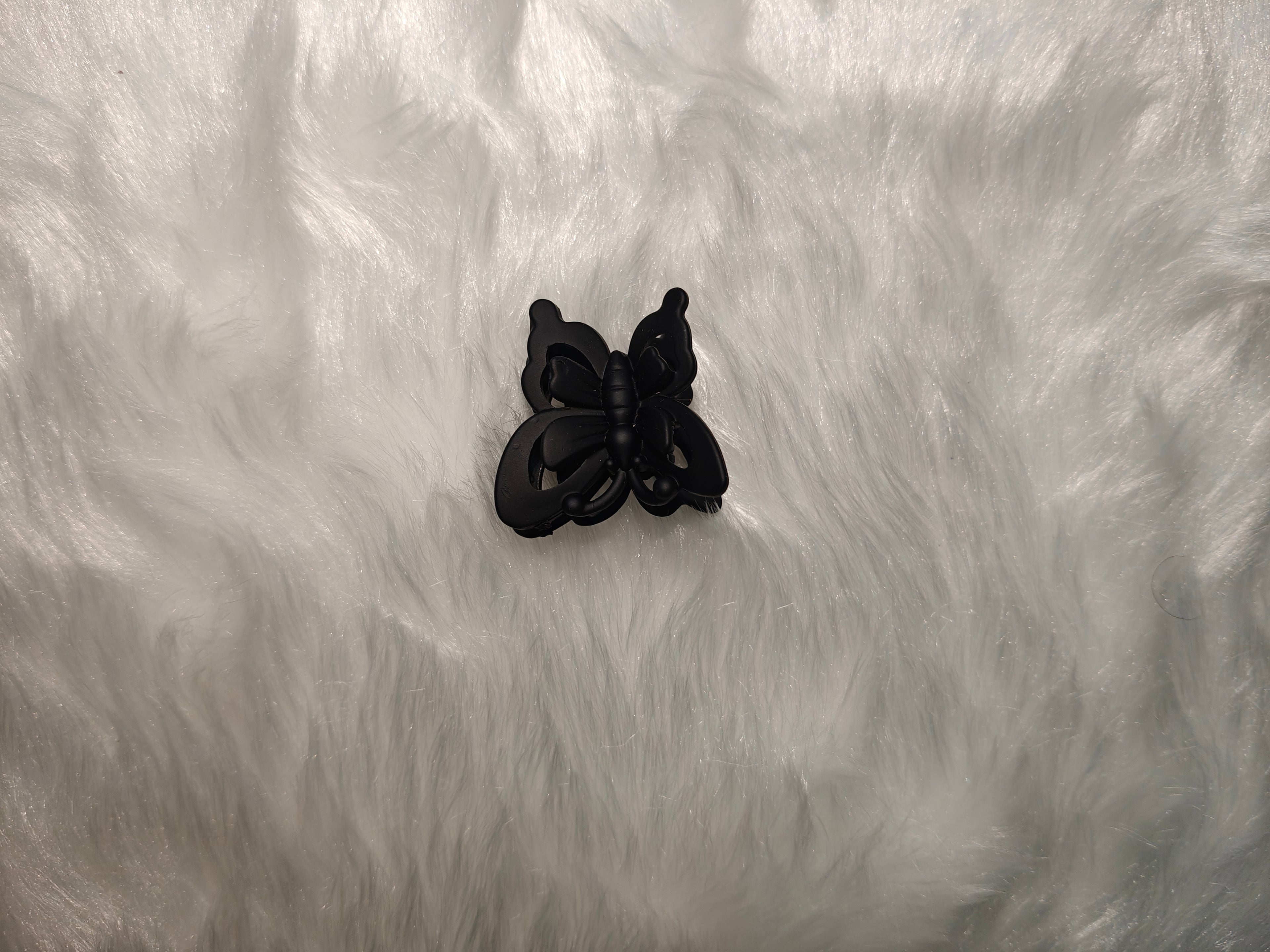 Small Matte Butterfly Hair Clip