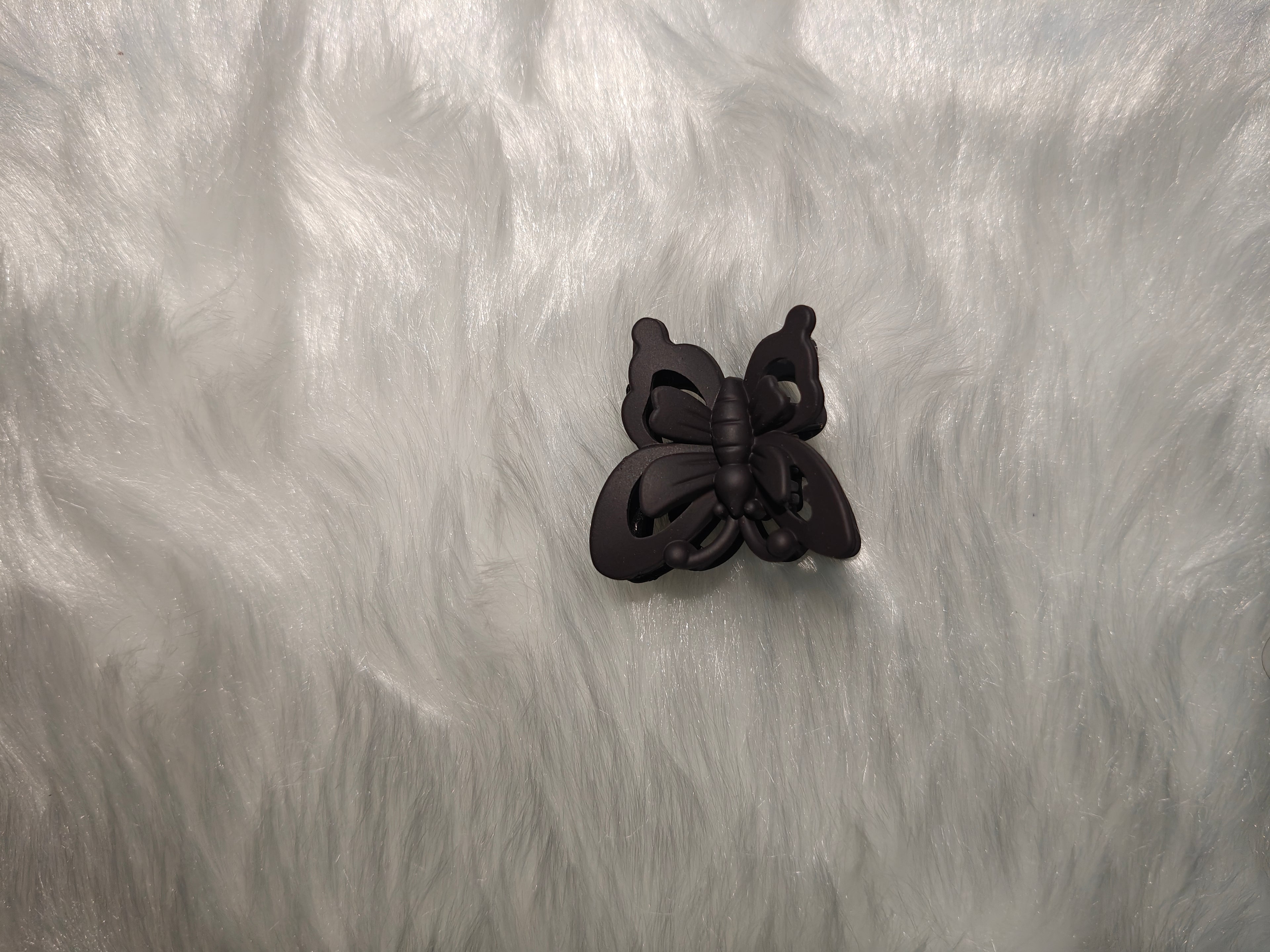 Small Matte Butterfly Hair Clip