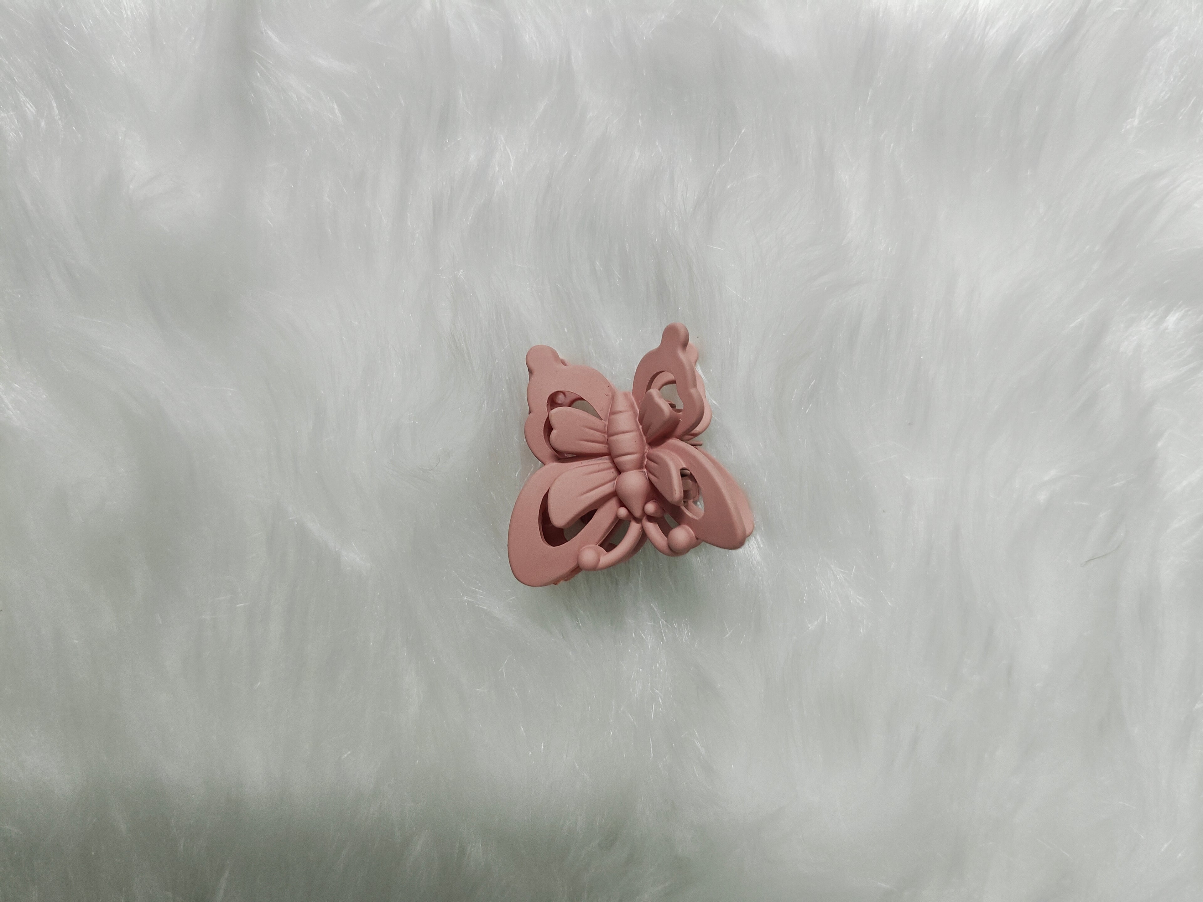 Small Matte Butterfly Hair Clip