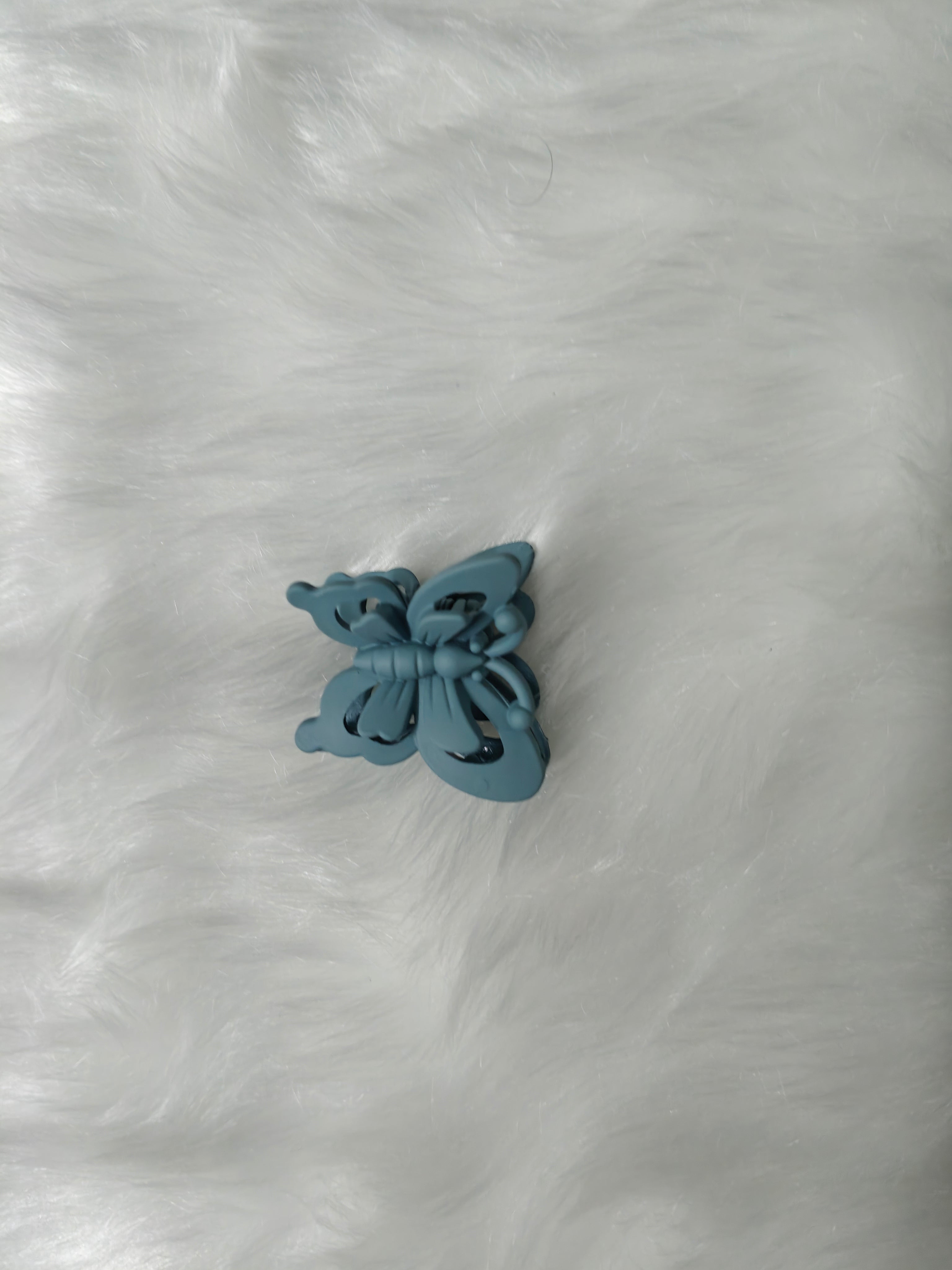 Small Matte Butterfly Hair Clip