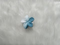 Dual Color Floral Matte Clip