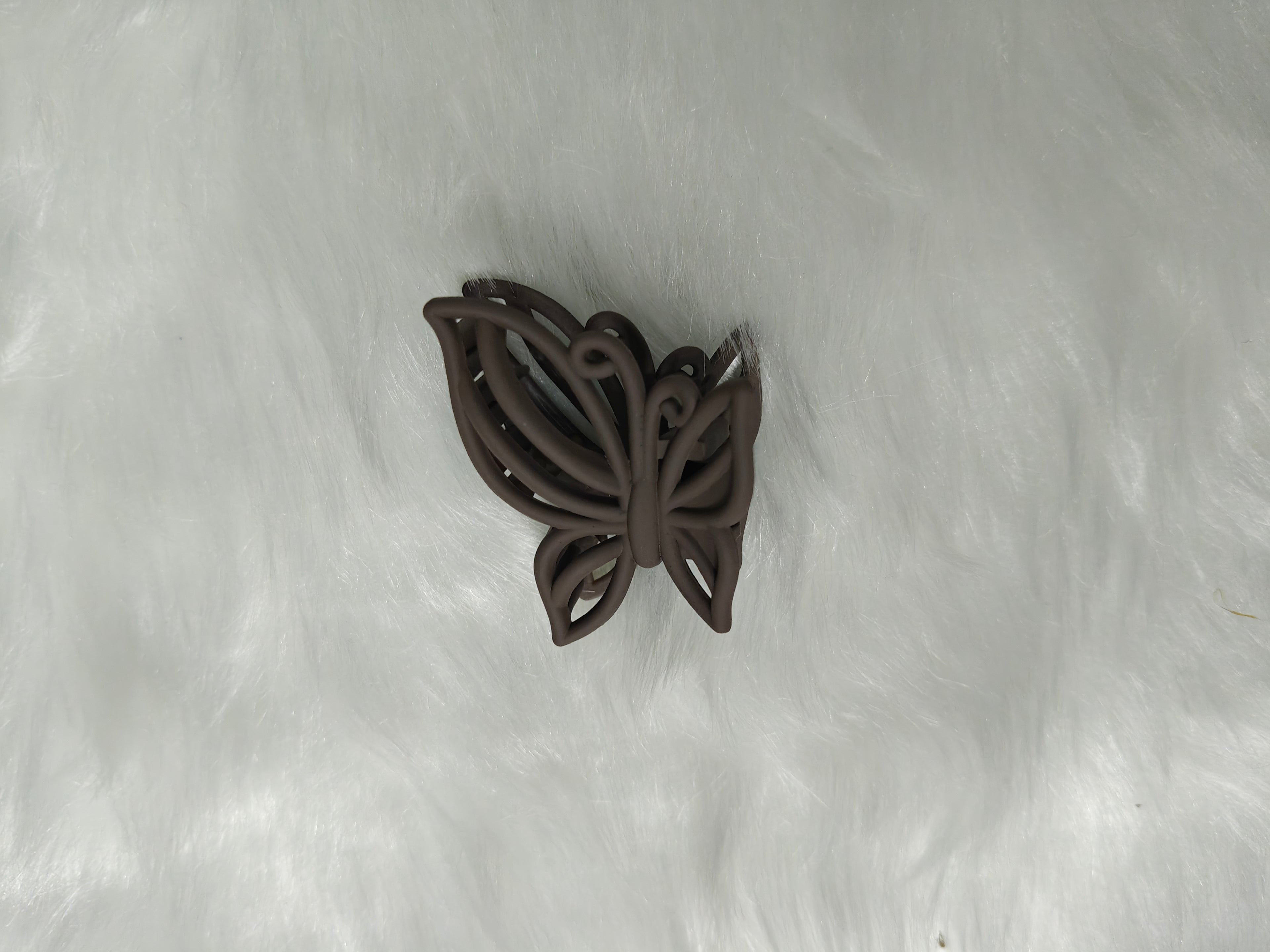 Matte Medium Sized Butterfly Hair Clips