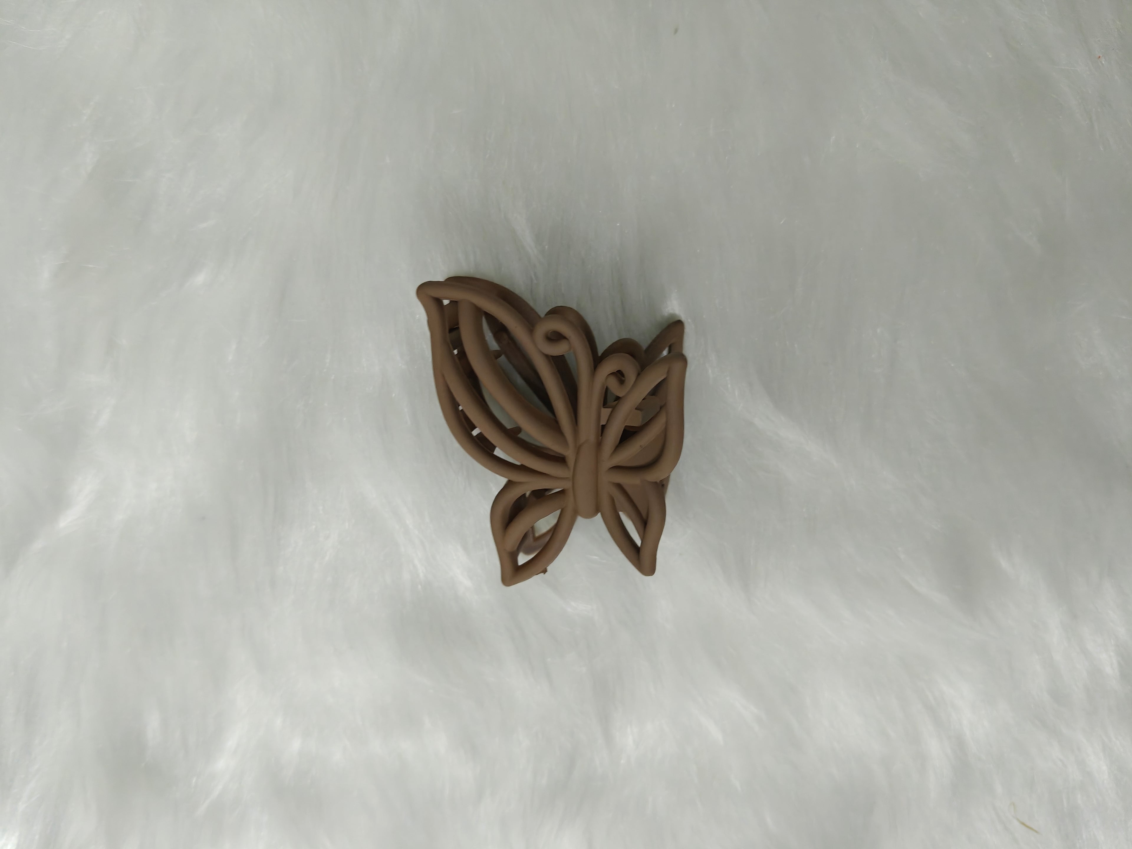 Matte Medium Sized Butterfly Hair Clips