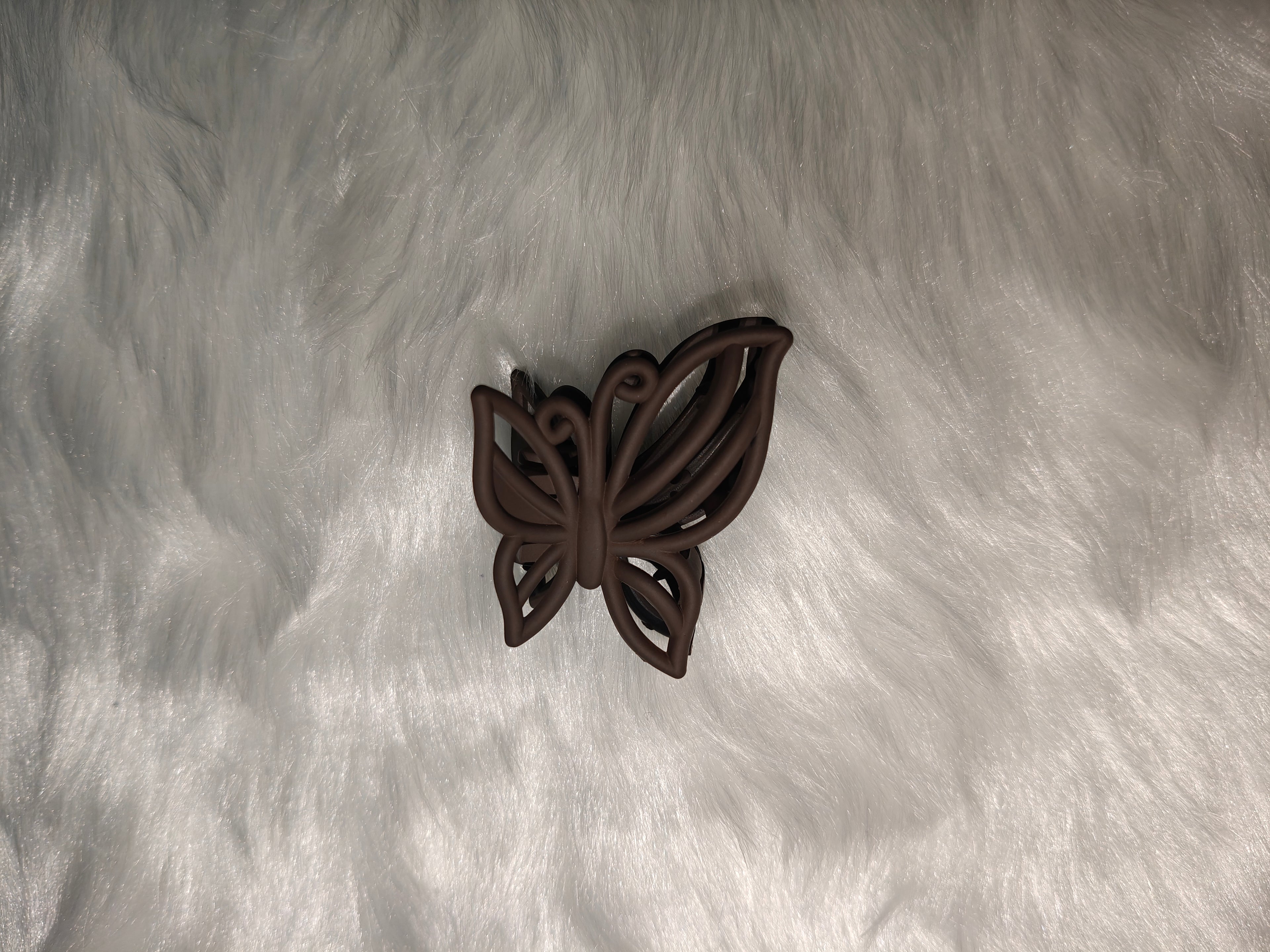 Matte Medium Sized Butterfly Hair Clips