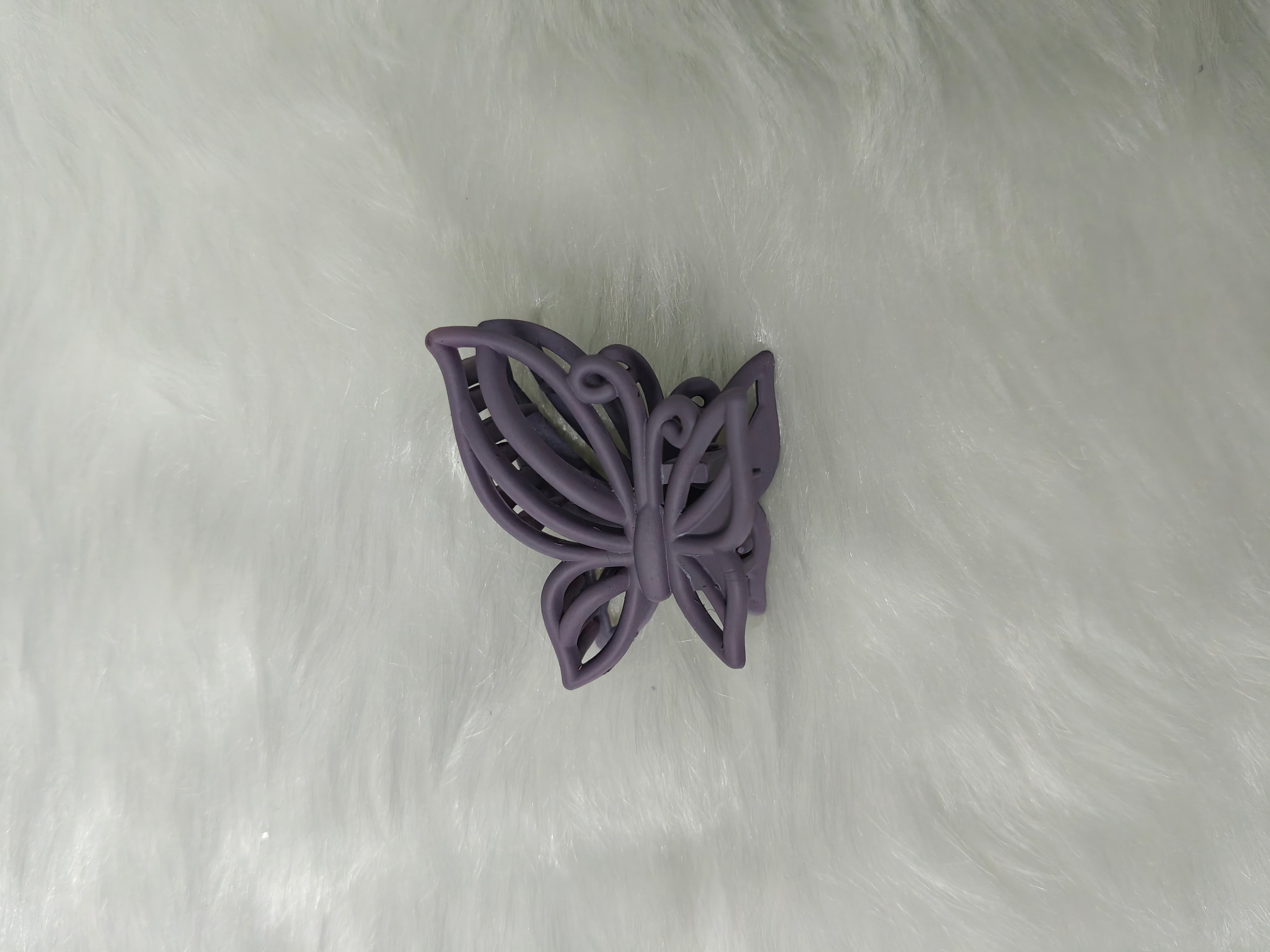 Matte Medium Sized Butterfly Hair Clips