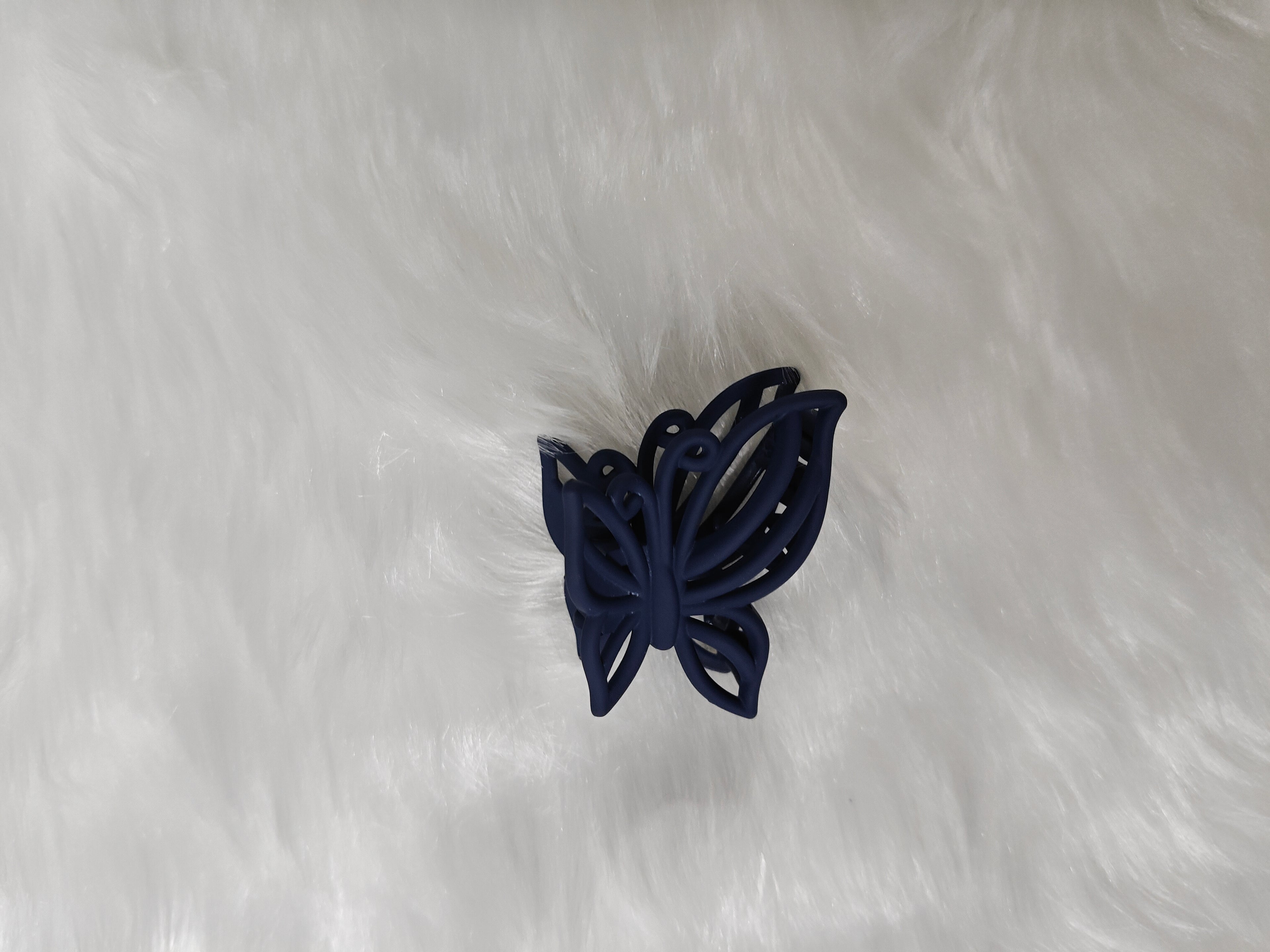 Matte Medium Sized Butterfly Hair Clips