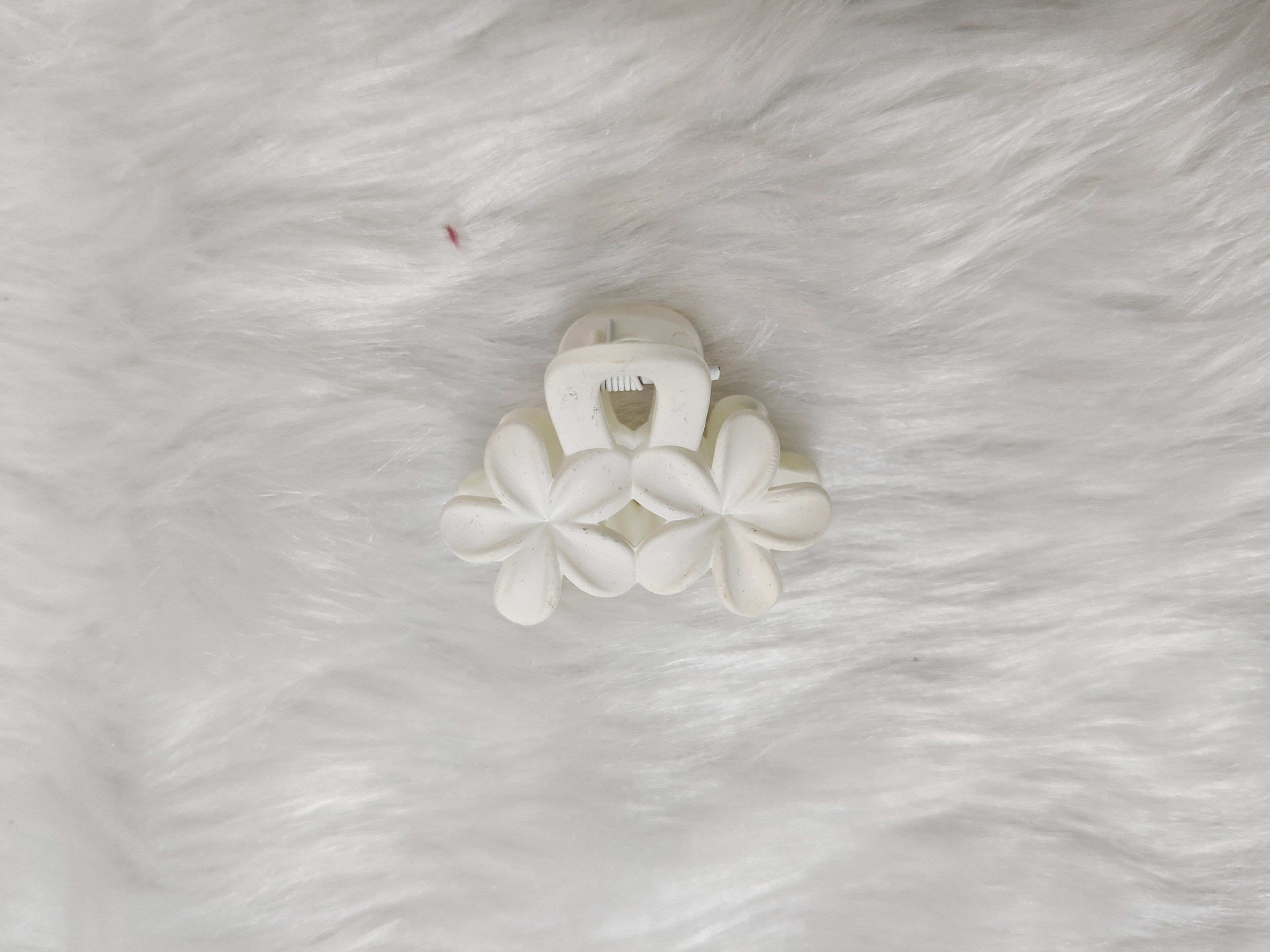 Mini Double Floral Hair Clip