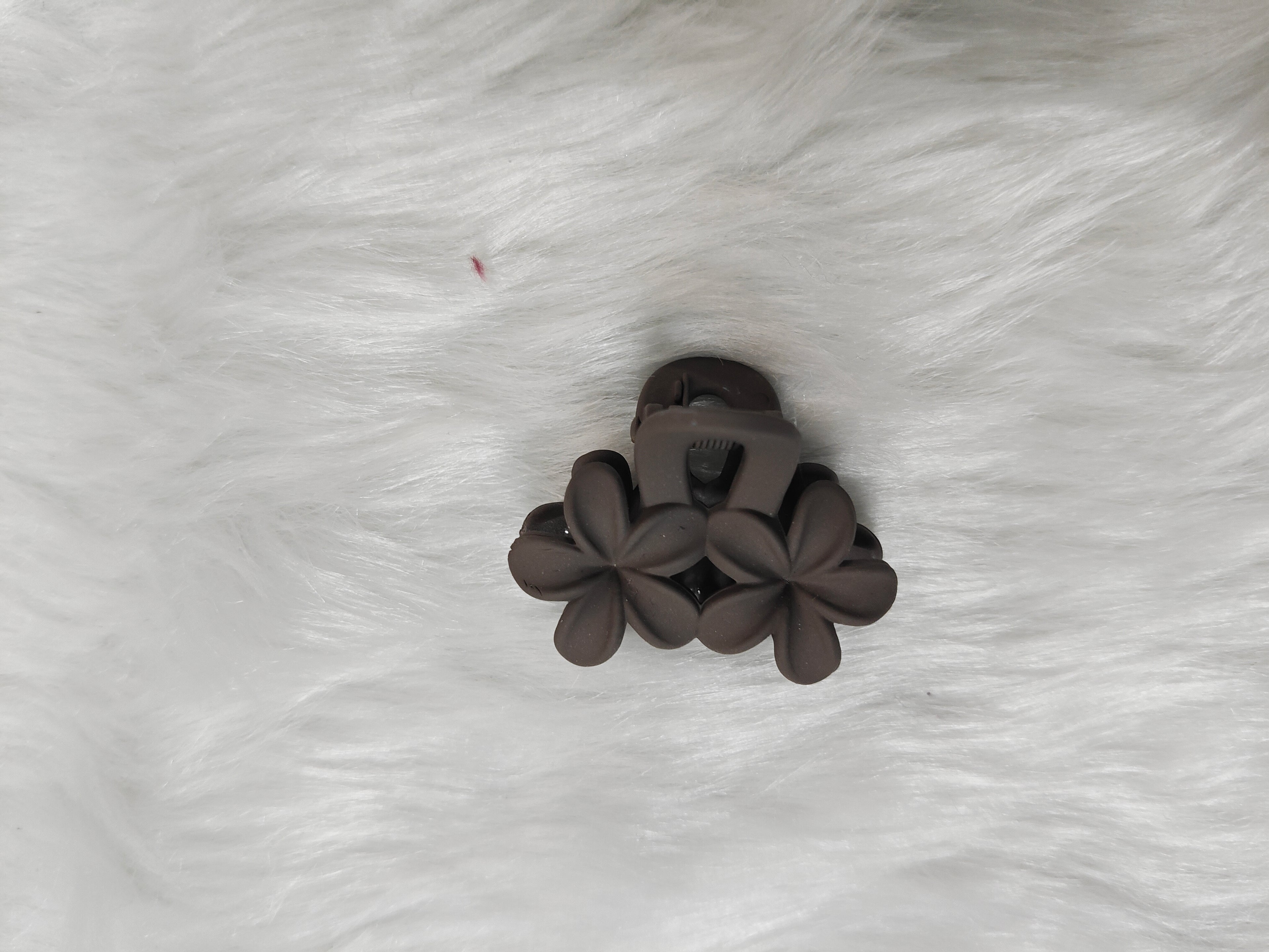 Mini Double Floral Hair Clip