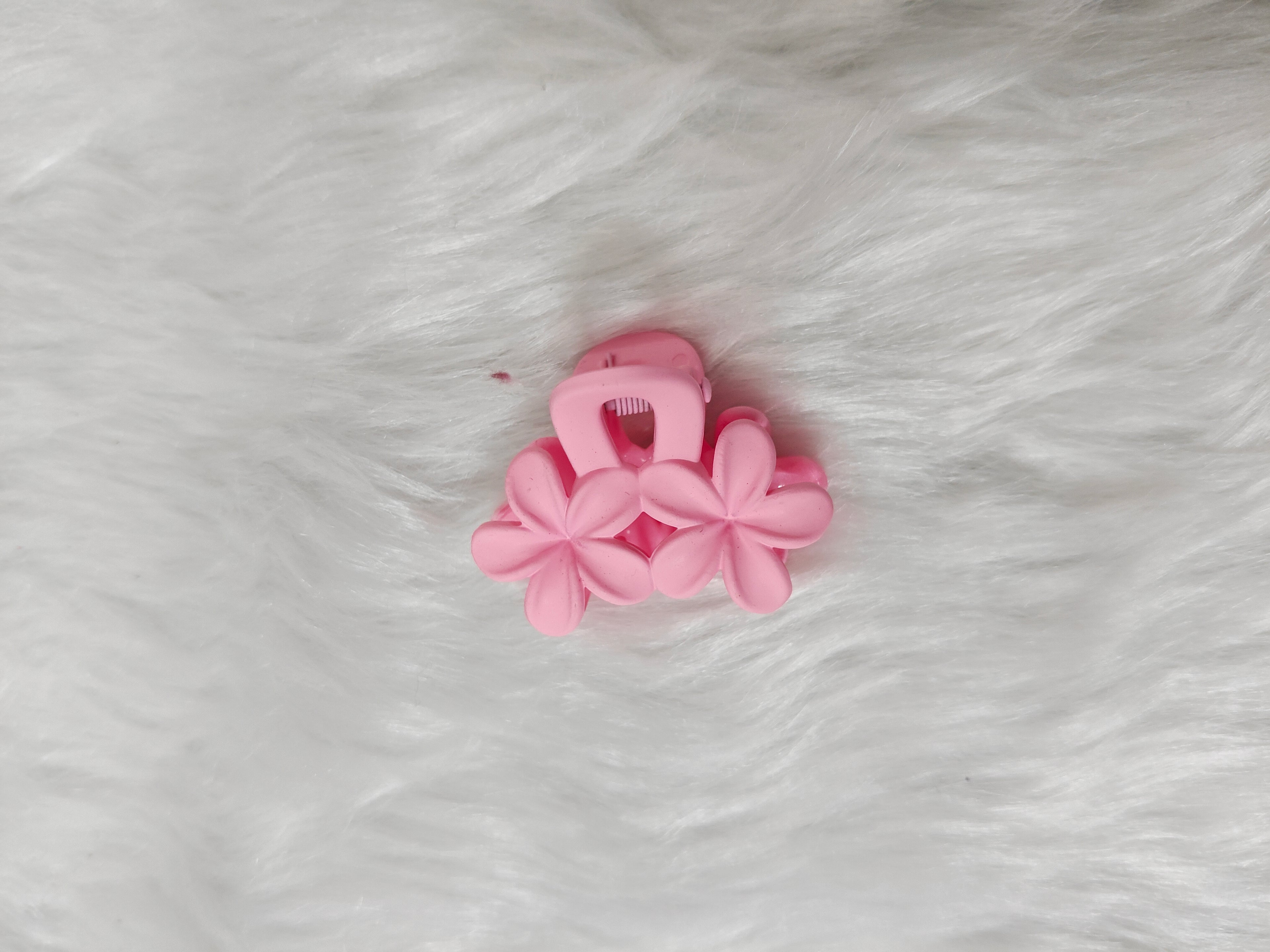 Mini Double Floral Hair Clip