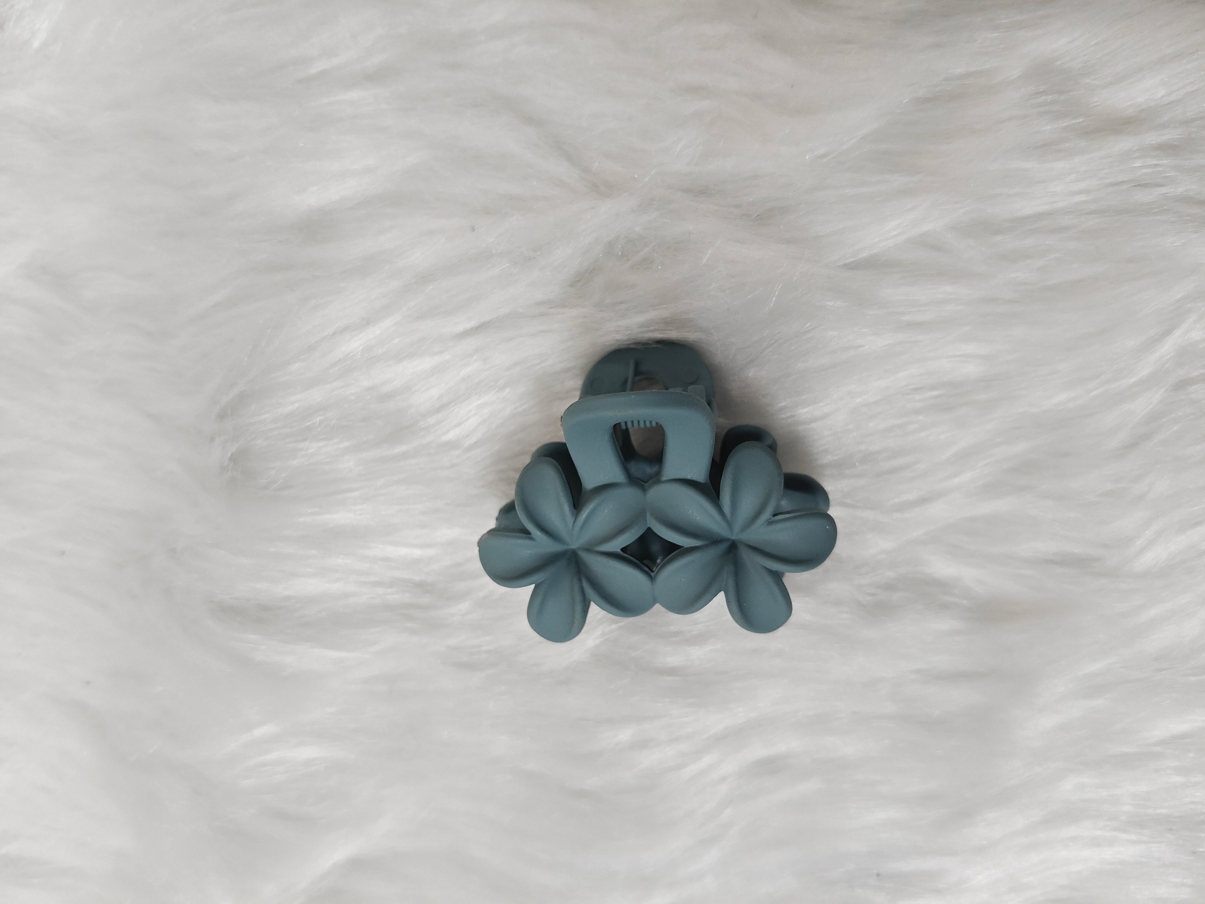 Mini Double Floral Hair Clip