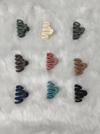 Zigzag Matte small Hair Clip