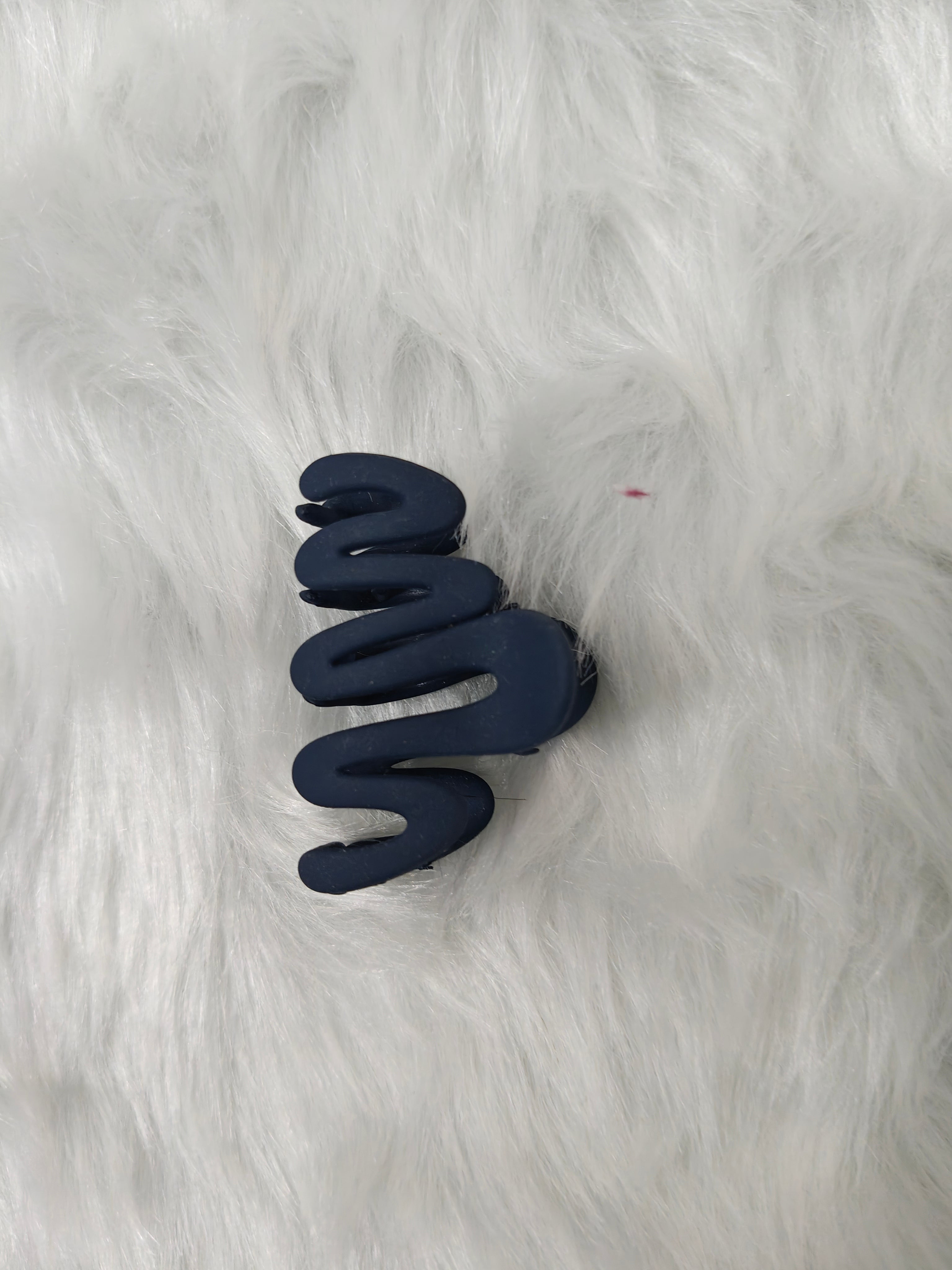 Zigzag Matte small Hair Clip