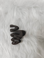 Zigzag Matte small Hair Clip
